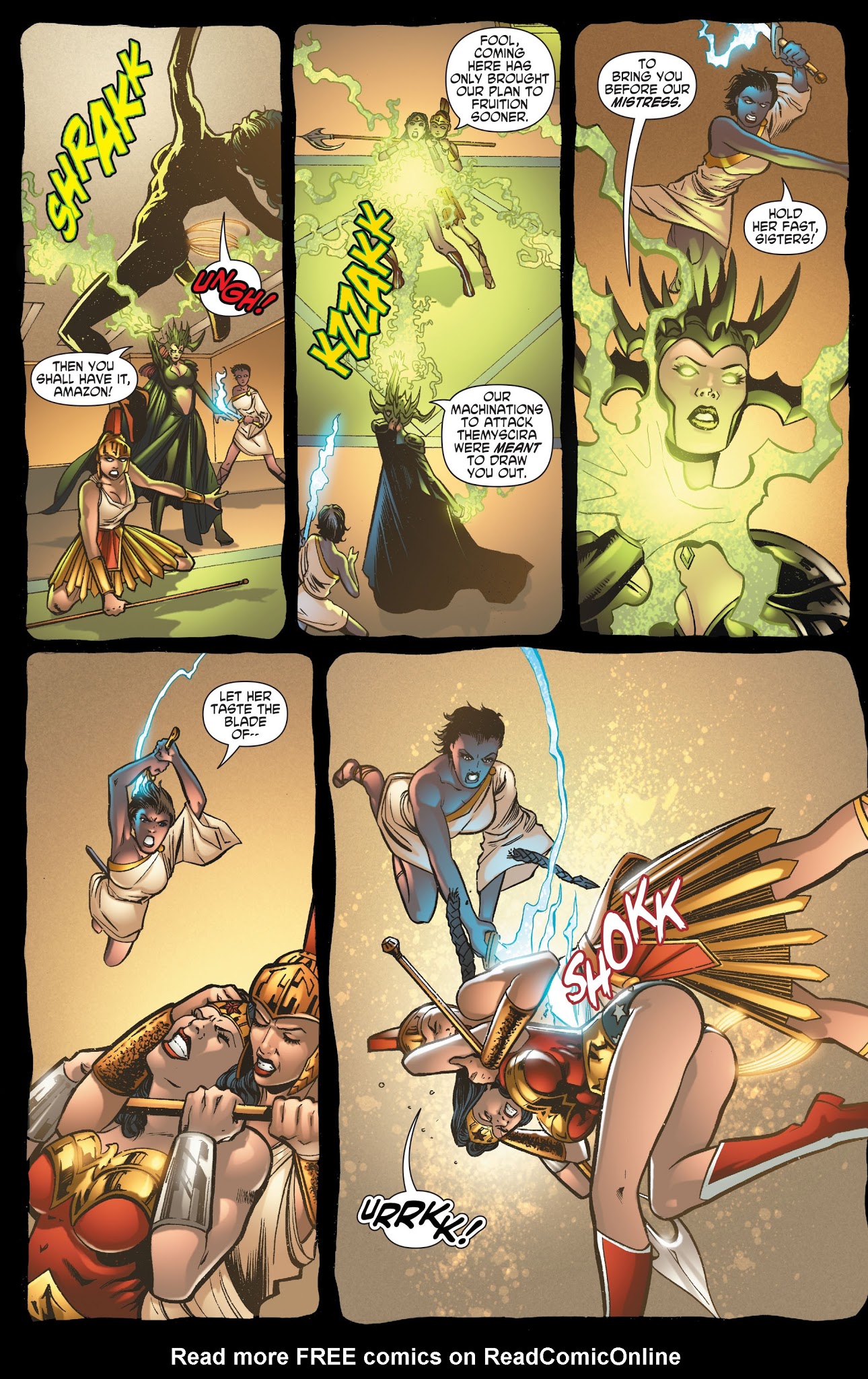 Read online Wonder Woman: Odyssey comic -  Issue # TPB 2 - 145