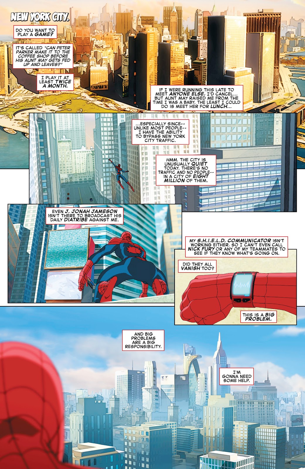 Marvel Universe Ultimate Spider-Man: Contest of Champions issue 1 - Page 3
