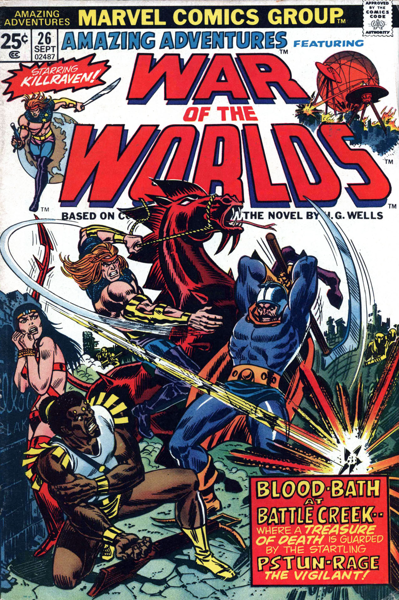 Read online Amazing Adventures (1970) comic -  Issue #26 - 1