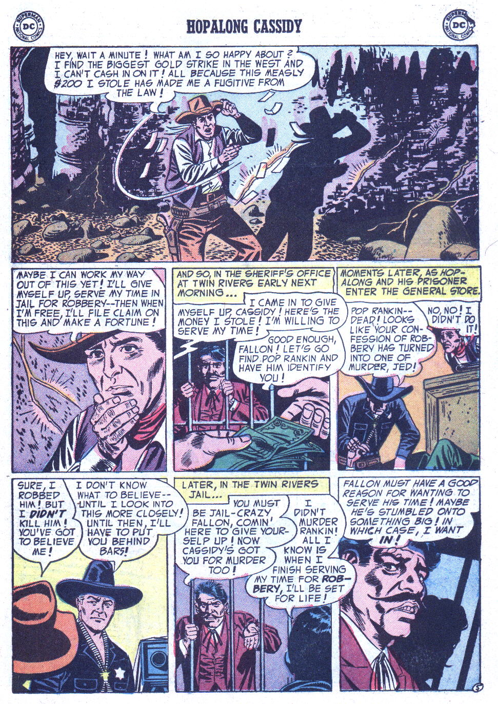Read online Hopalong Cassidy comic -  Issue #89 - 19