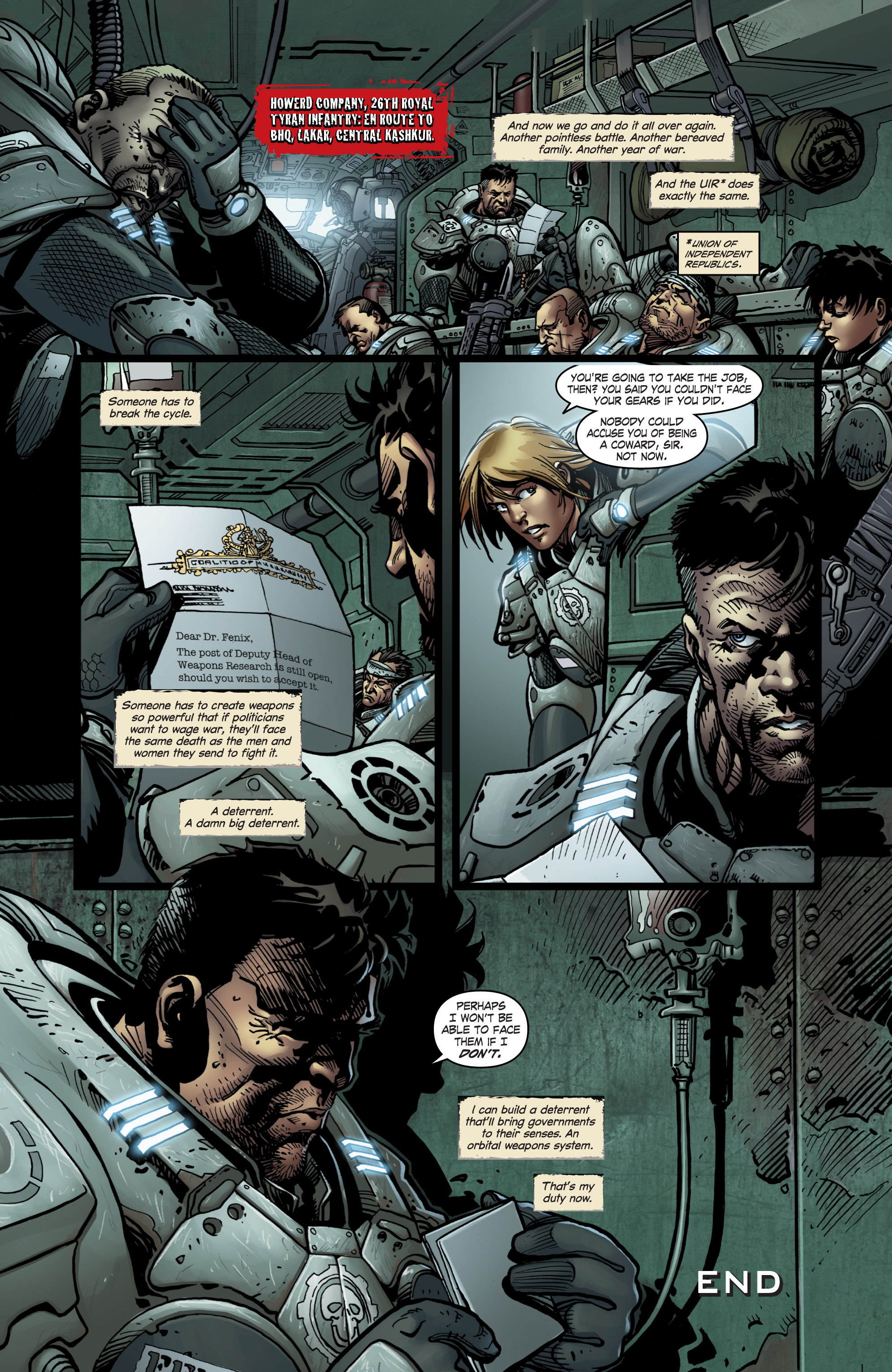 Read online Gears Of War comic -  Issue #15 - 21
