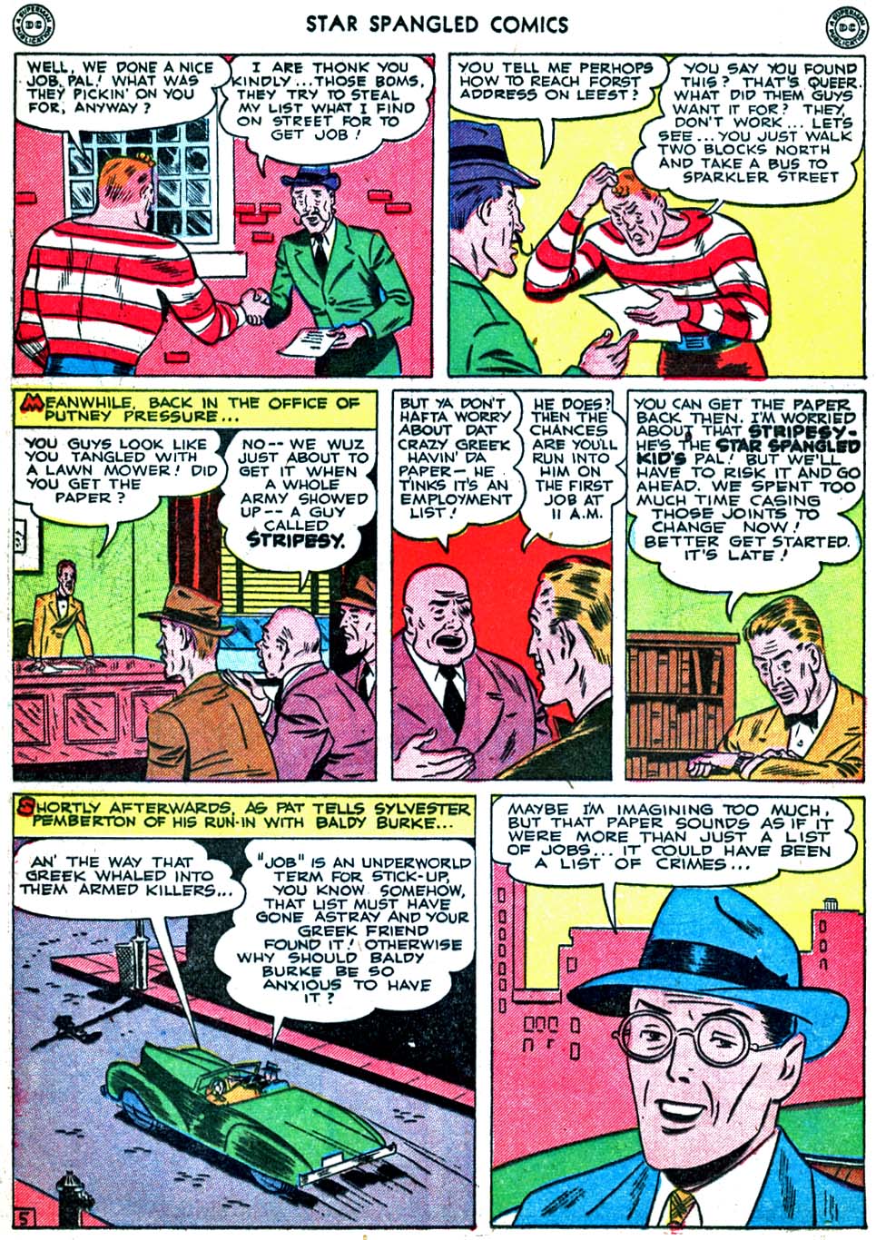 Read online Star Spangled Comics comic -  Issue #34 - 20