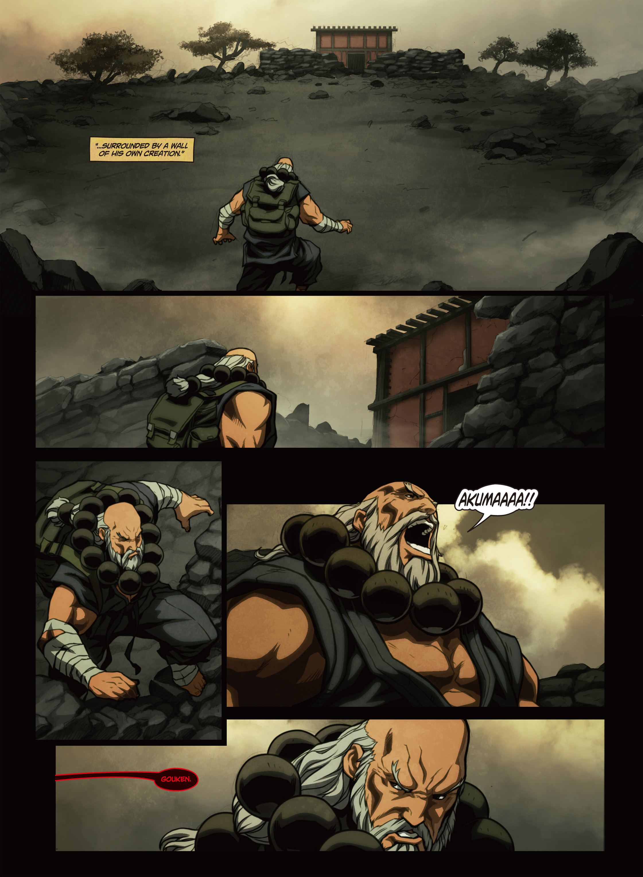 Read online Street Fighter Origins: Akuma comic -  Issue # Full - 84
