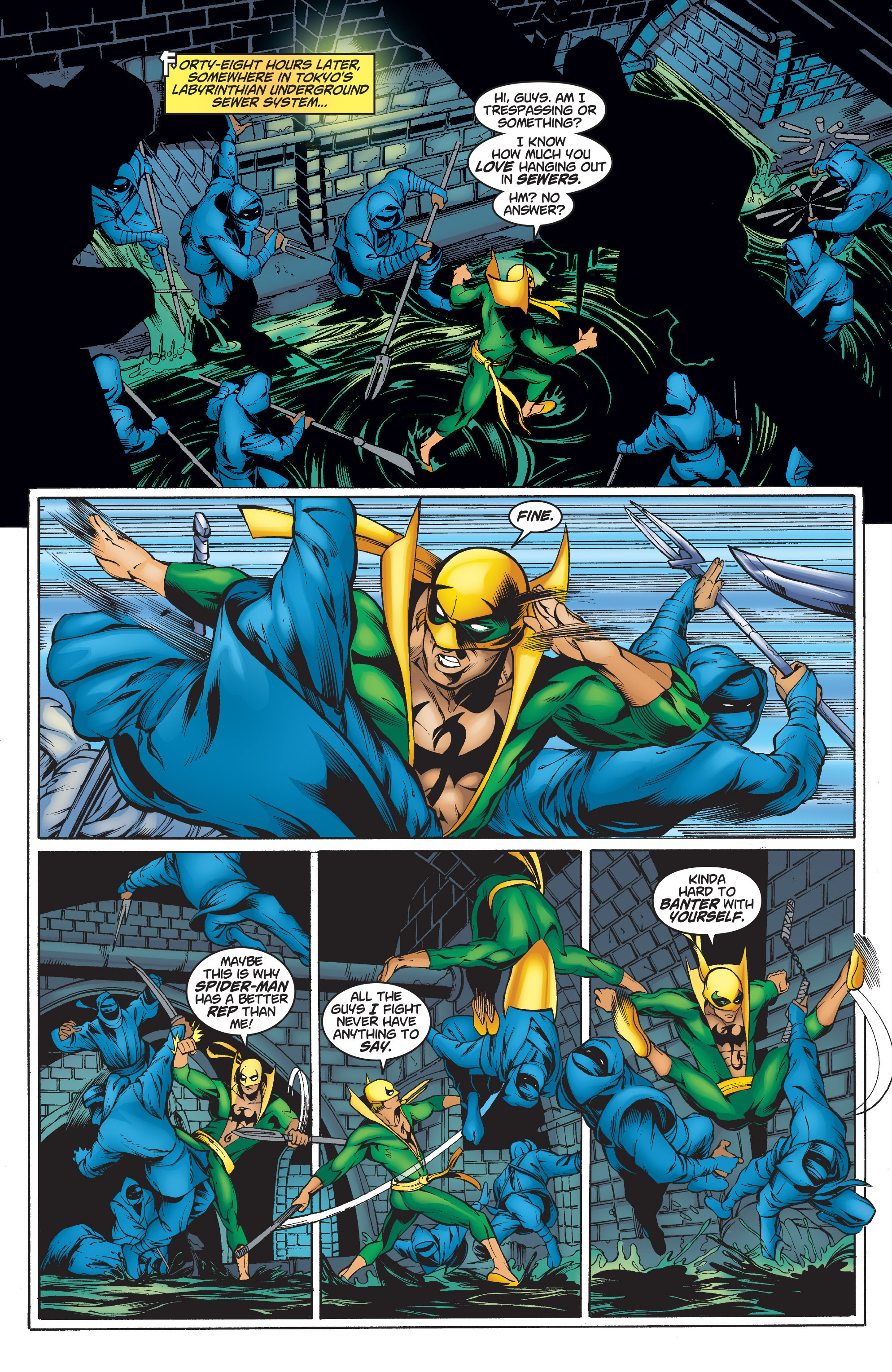 Read online Iron Fist: The Return of K'un Lun comic -  Issue # TPB - 133