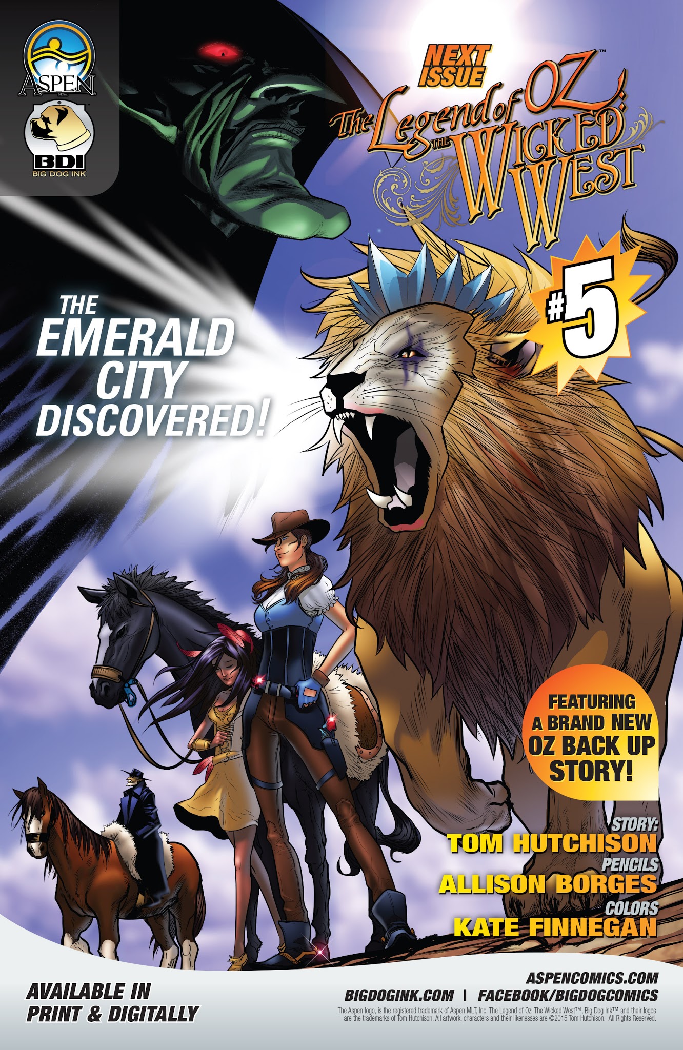 Read online Legend of Oz: The Wicked West (2015) comic -  Issue #4 - 31