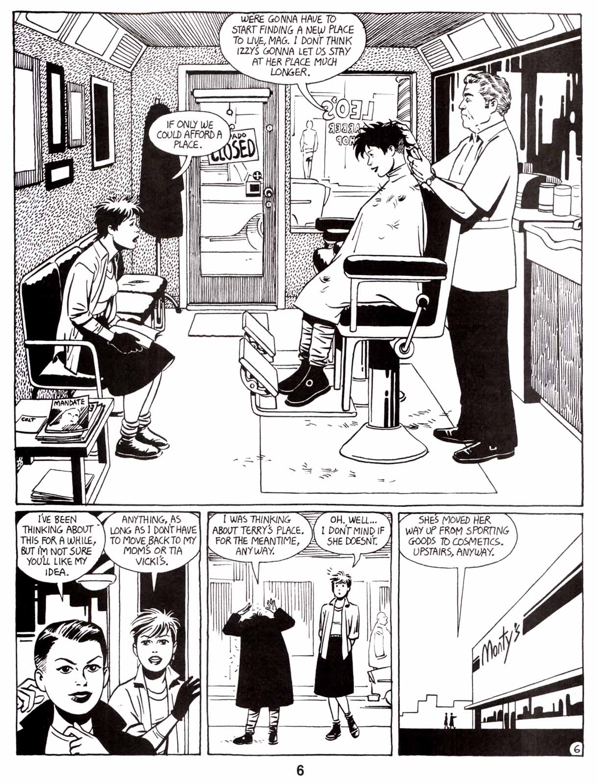 Read online Love and Rockets (1982) comic -  Issue #13 - 8