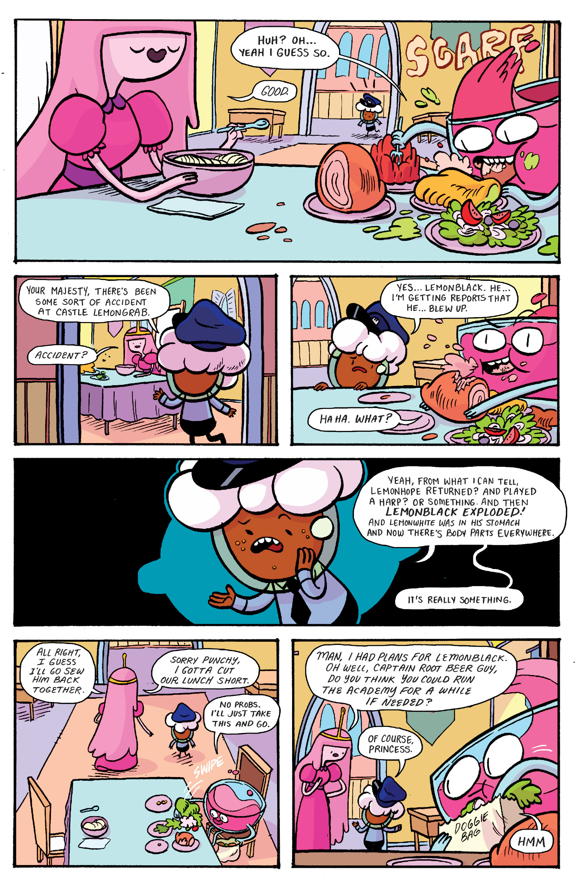 Read online Adventure Time: Banana Guard Academ comic -  Issue #4 - 11