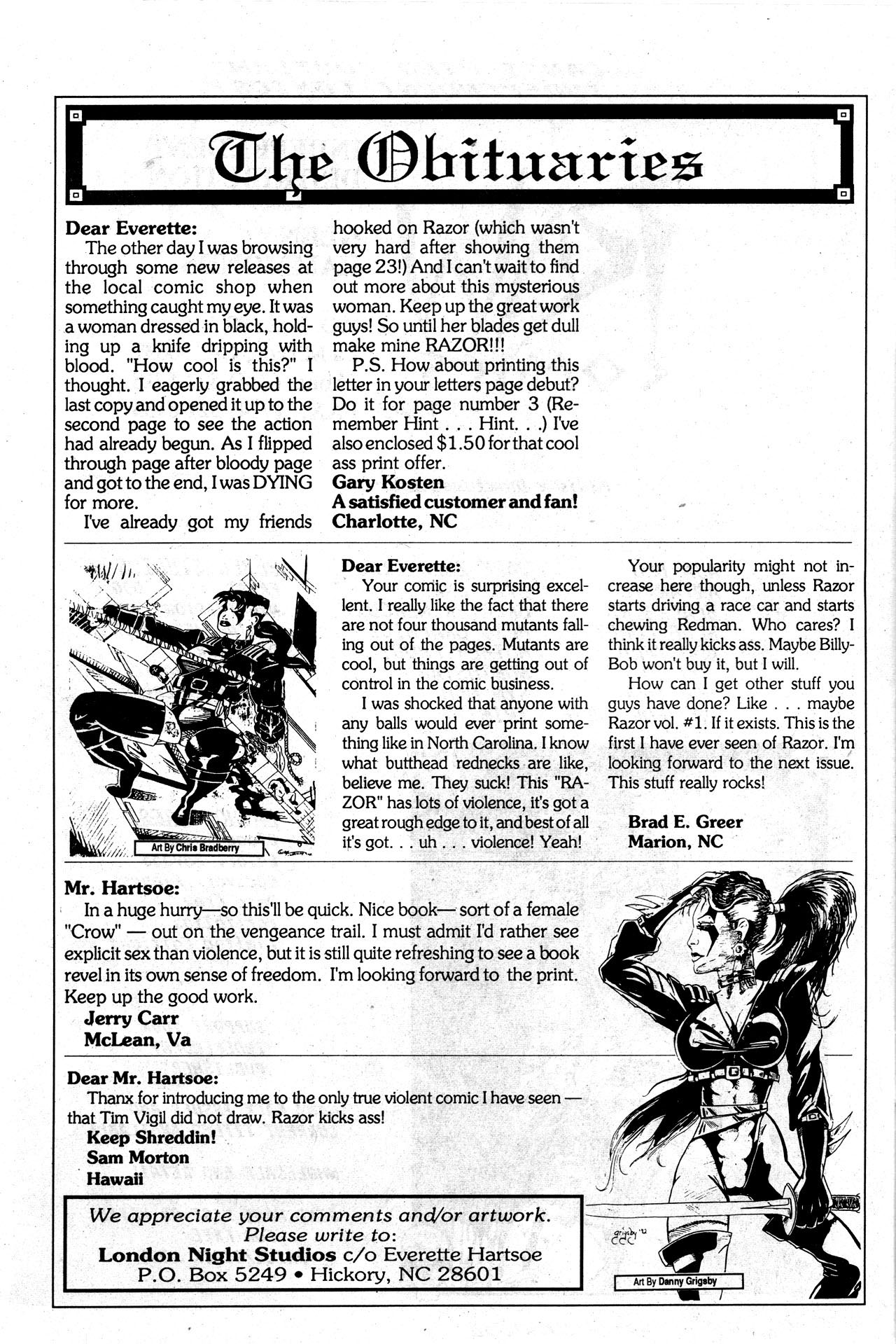 Read online Razor comic -  Issue #1 - 25