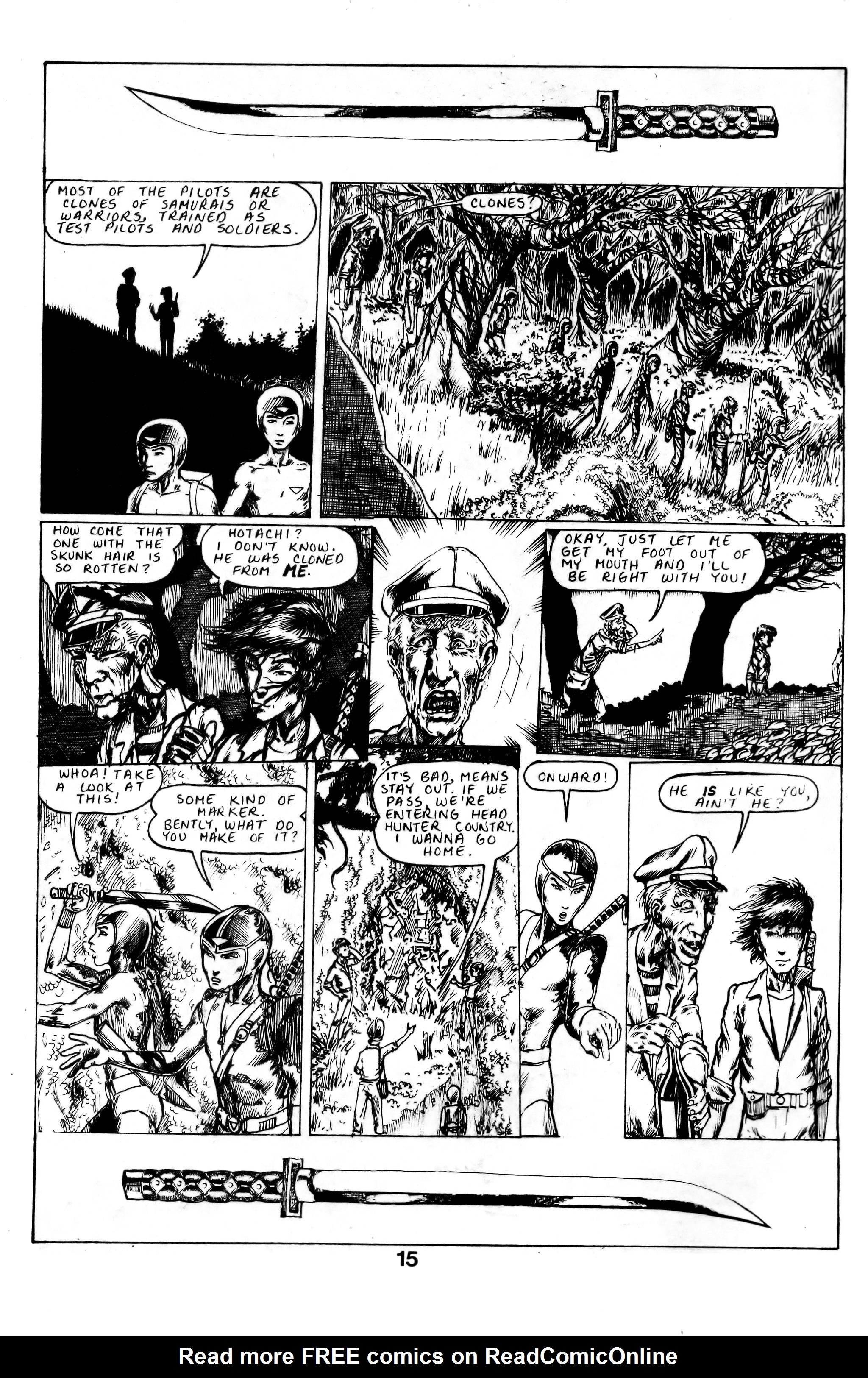 Read online Samurai comic -  Issue #9 - 17