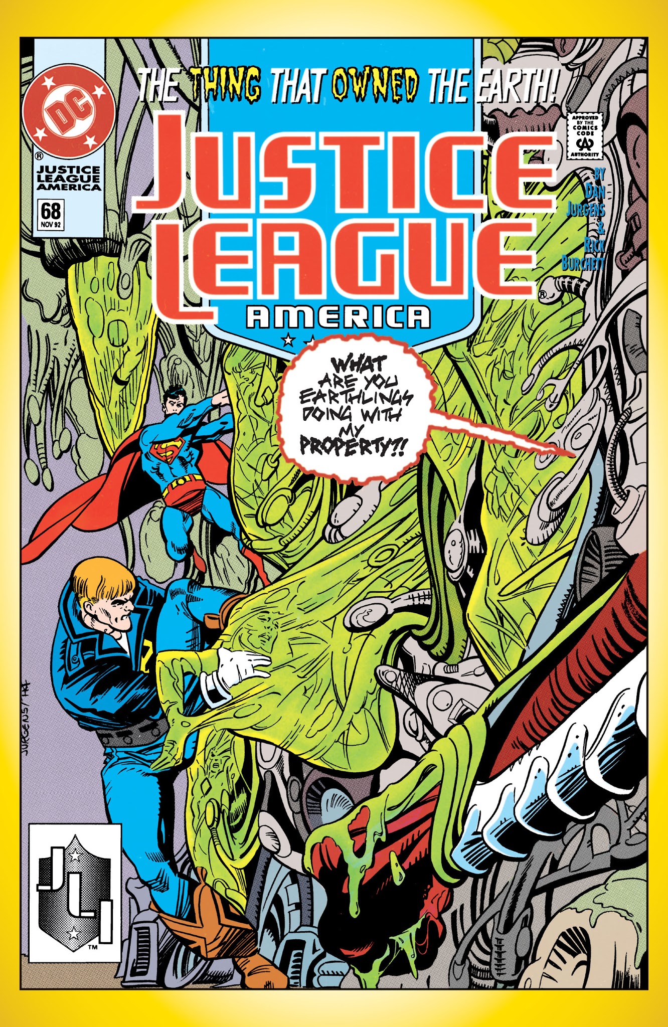 Read online Superman & The Justice League America comic -  Issue #1 - 209