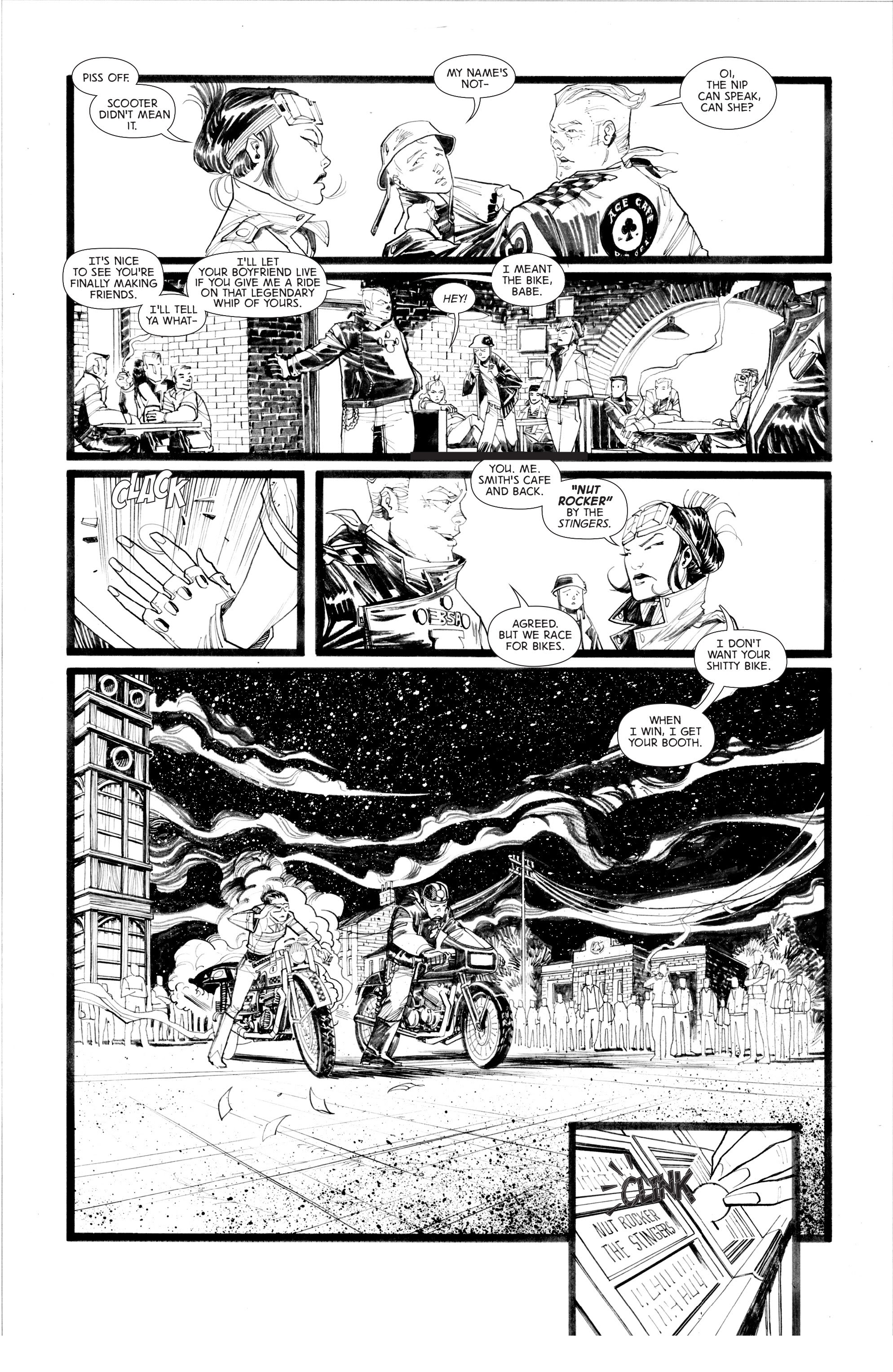 Read online Cafe Racer comic -  Issue # TPB - 7