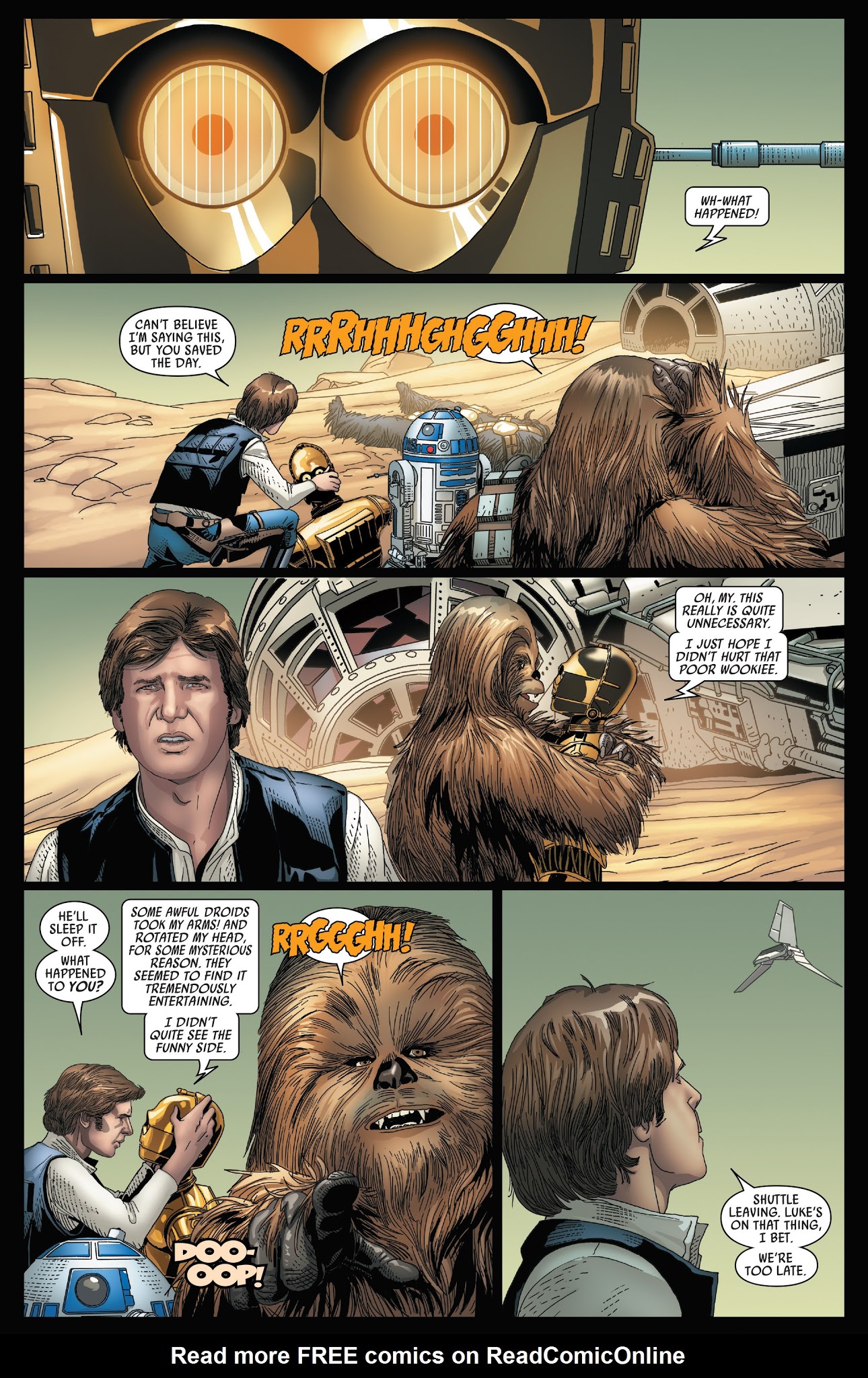 Read online Star Wars: Vader Down comic -  Issue # TPB - 139
