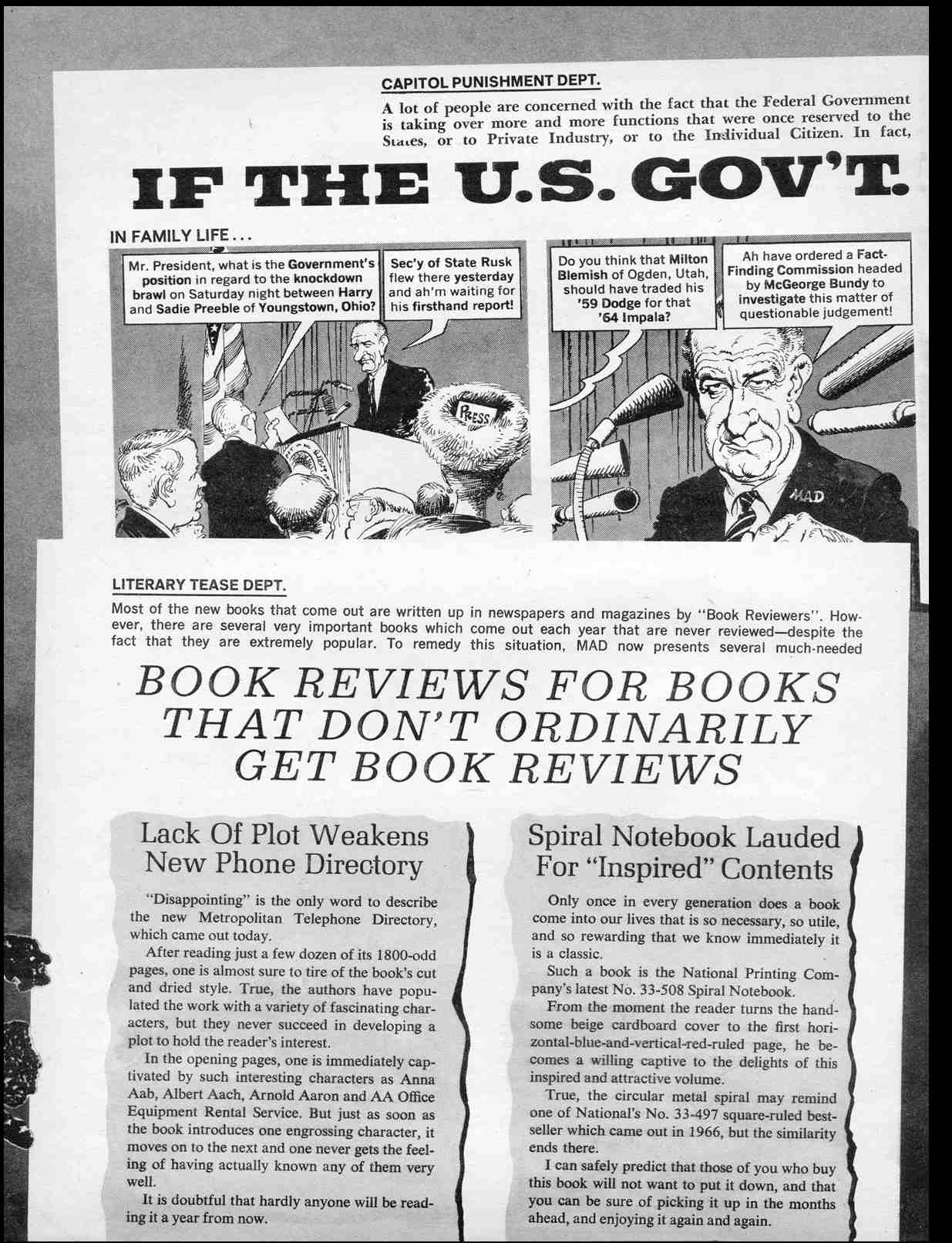 Read online MAD comic -  Issue #120 - 38