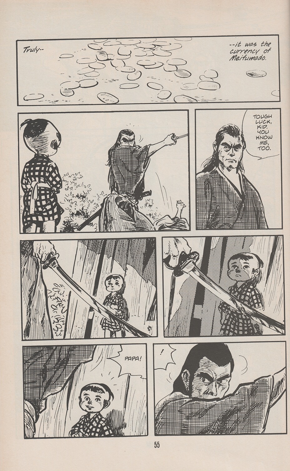 Read online Lone Wolf and Cub comic -  Issue #17 - 59