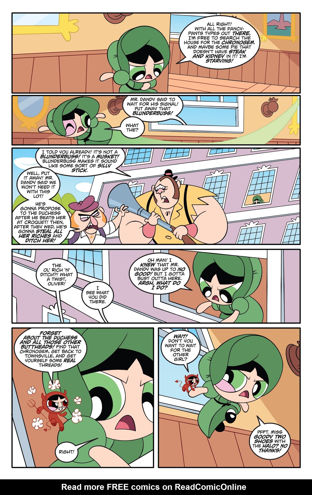 Read online Powerpuff Girls: The Time Tie comic -  Issue #3 - 9