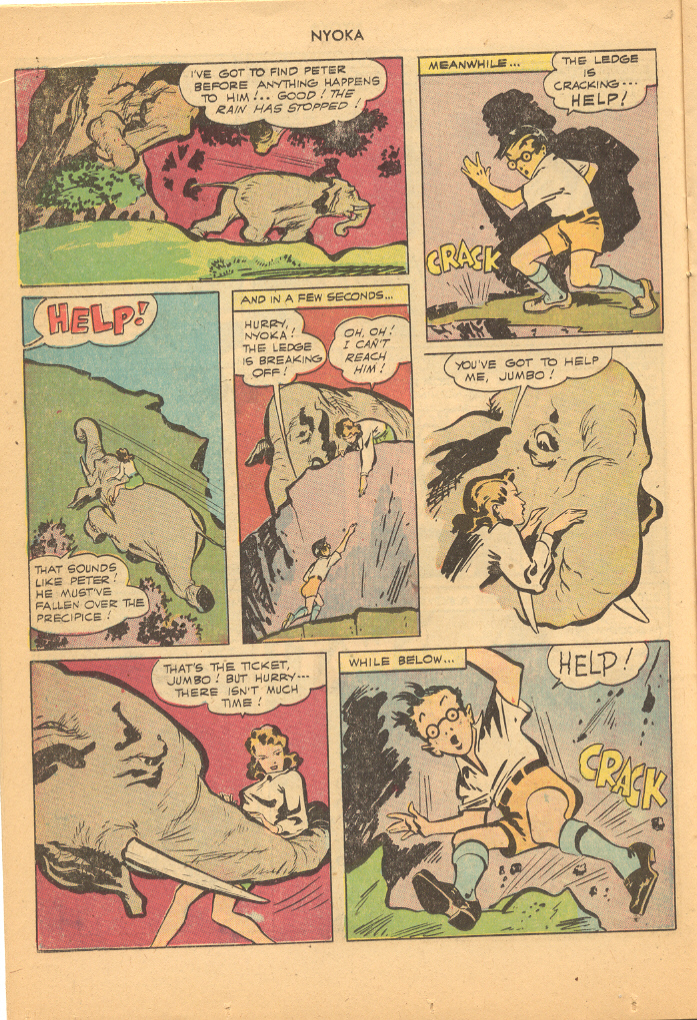 Read online Nyoka the Jungle Girl (1945) comic -  Issue #17 - 14