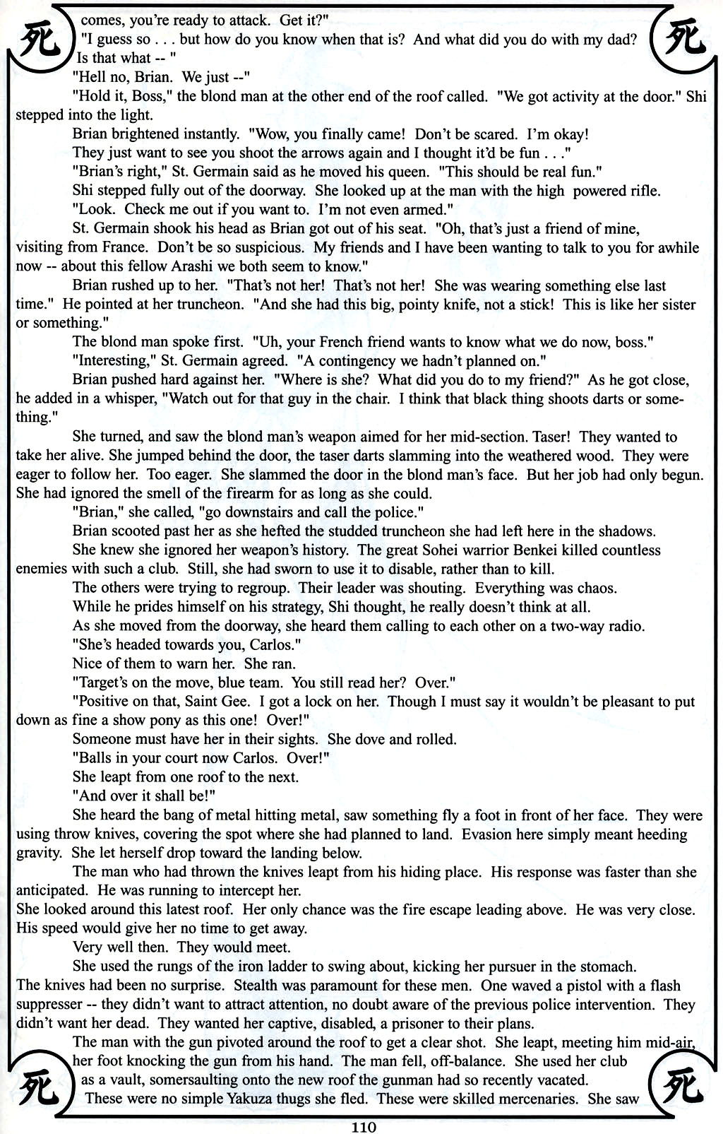 Read online Shi: The Illustrated Warrior comic -  Issue #5 - 8