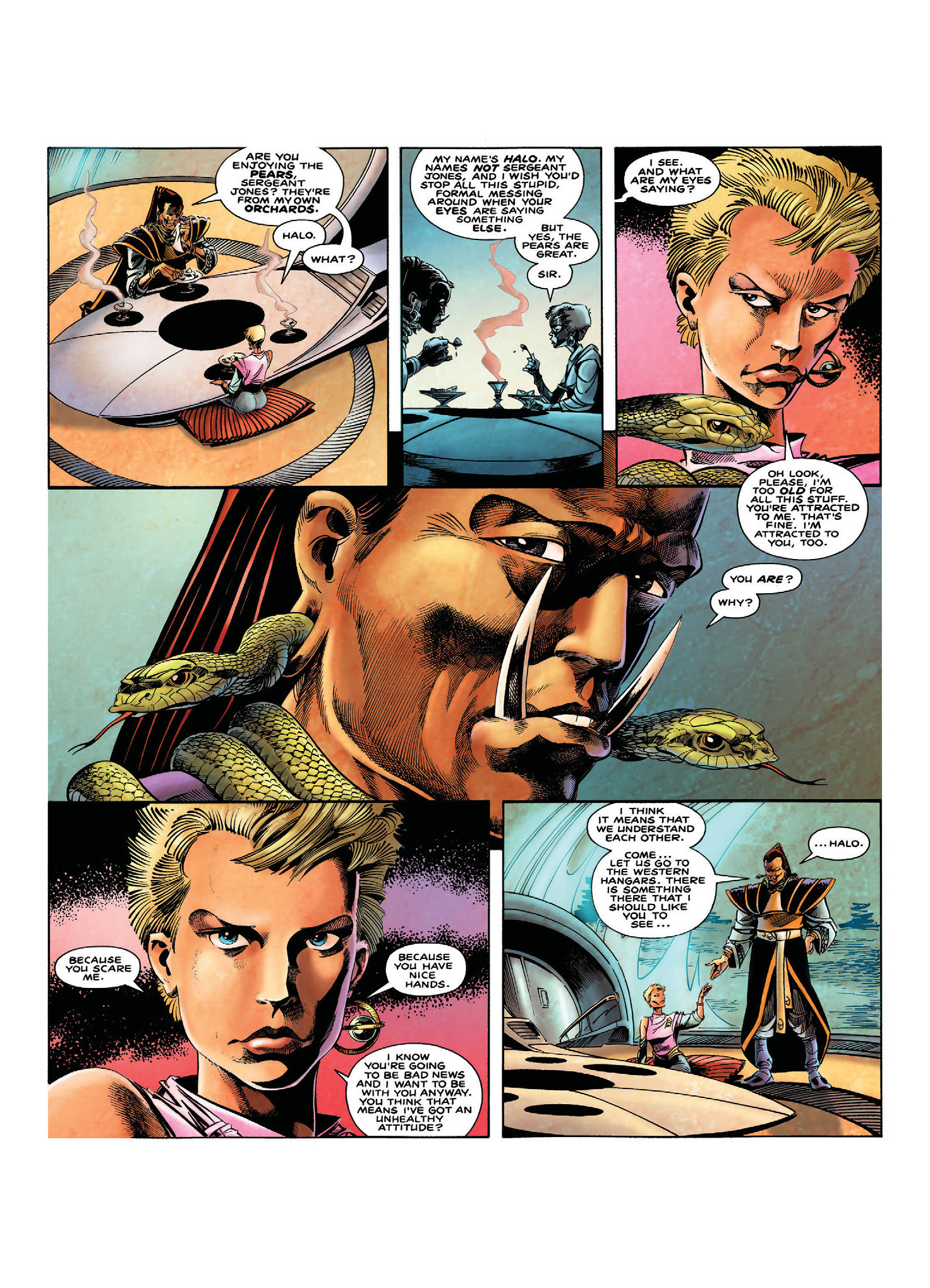 Read online The Ballad of Halo Jones (2018) comic -  Issue # TPB 3 - 76