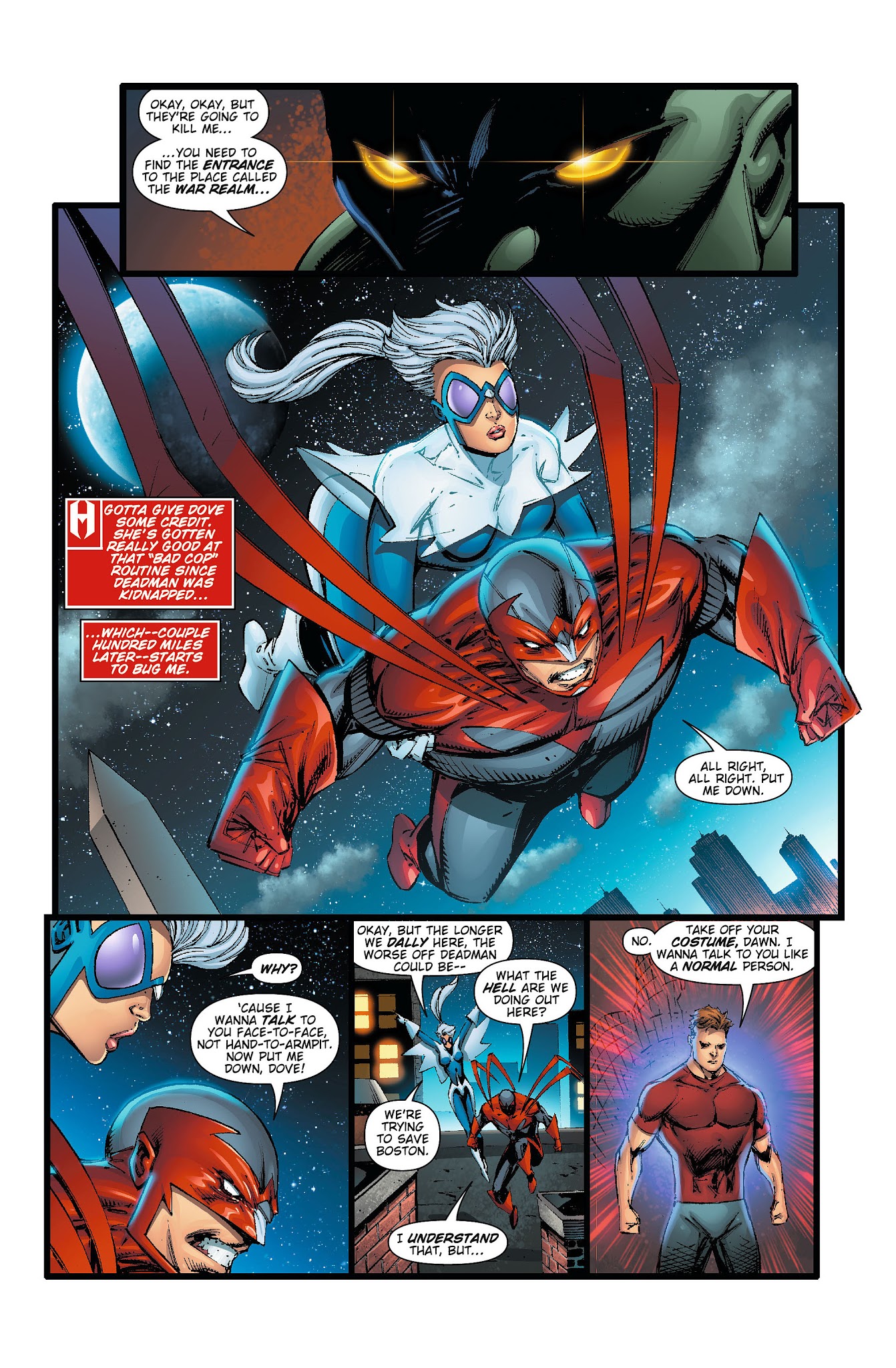 Read online Hawk and Dove (2011) comic -  Issue #5 - 9