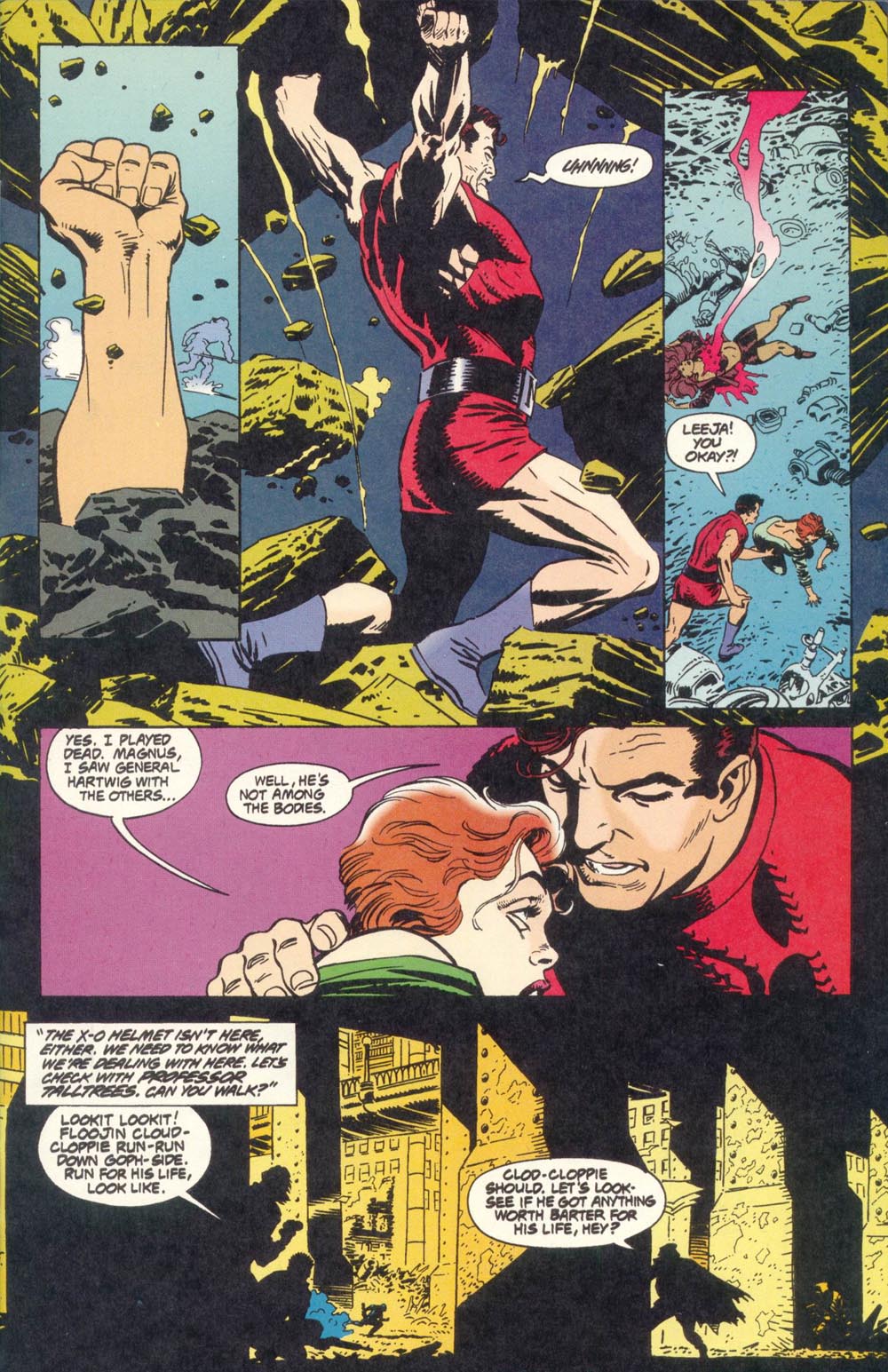 Read online Predator vs. Magnus Robot Fighter comic -  Issue #2 - 9