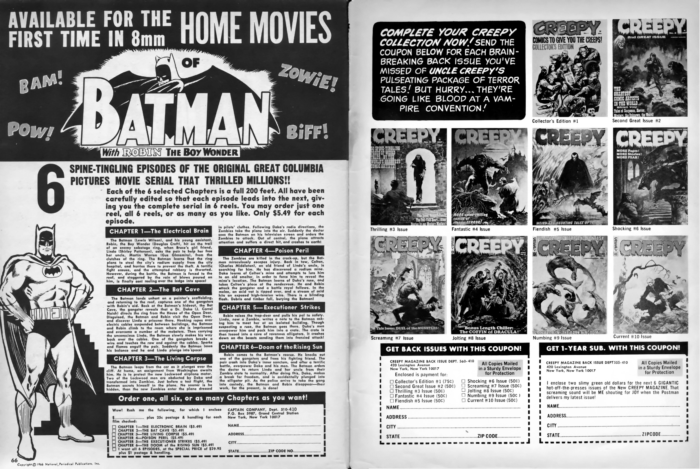 Read online Creepy (1964) comic -  Issue #10 - 63