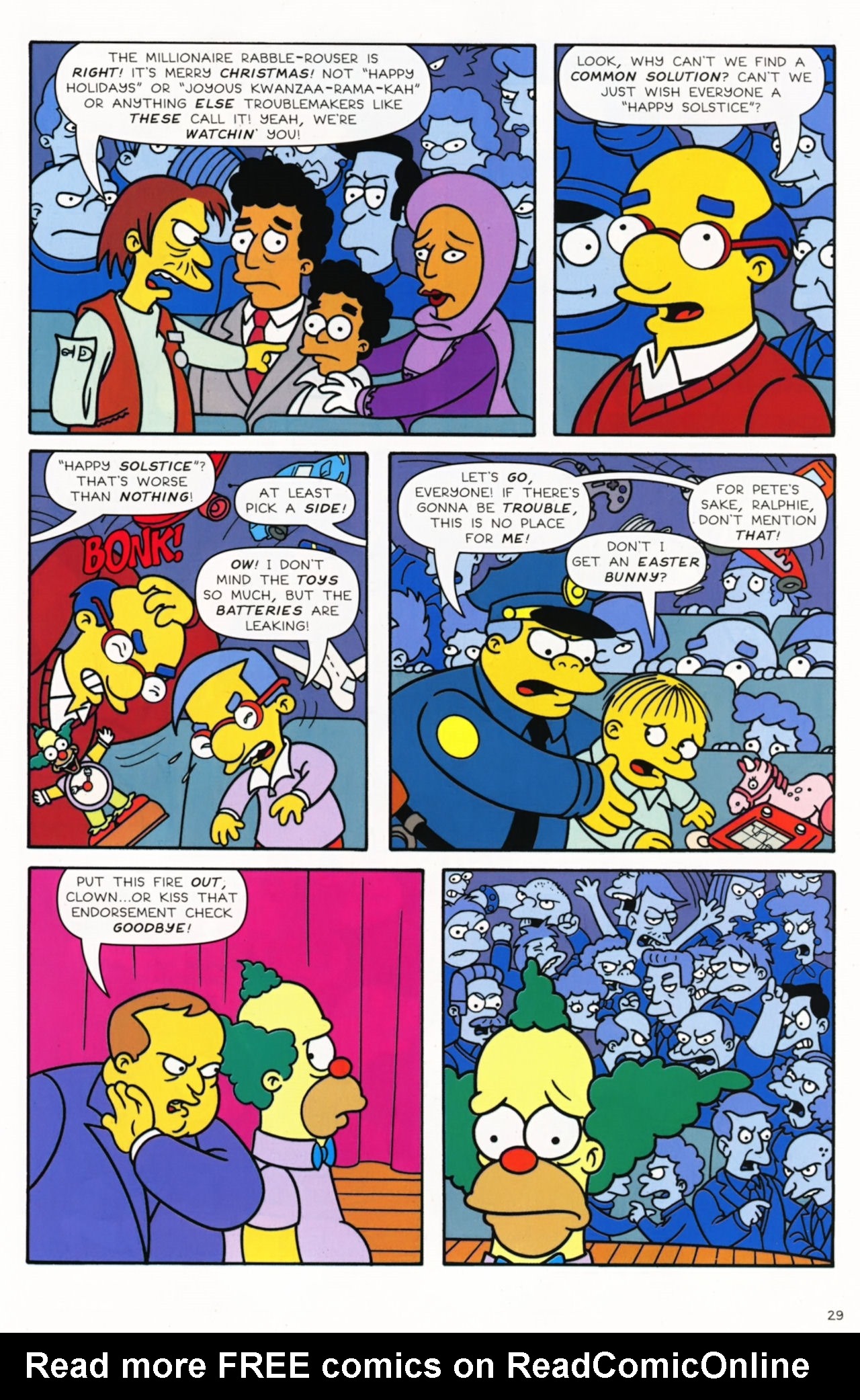 Read online Simpsons Comics comic -  Issue #172 - 31