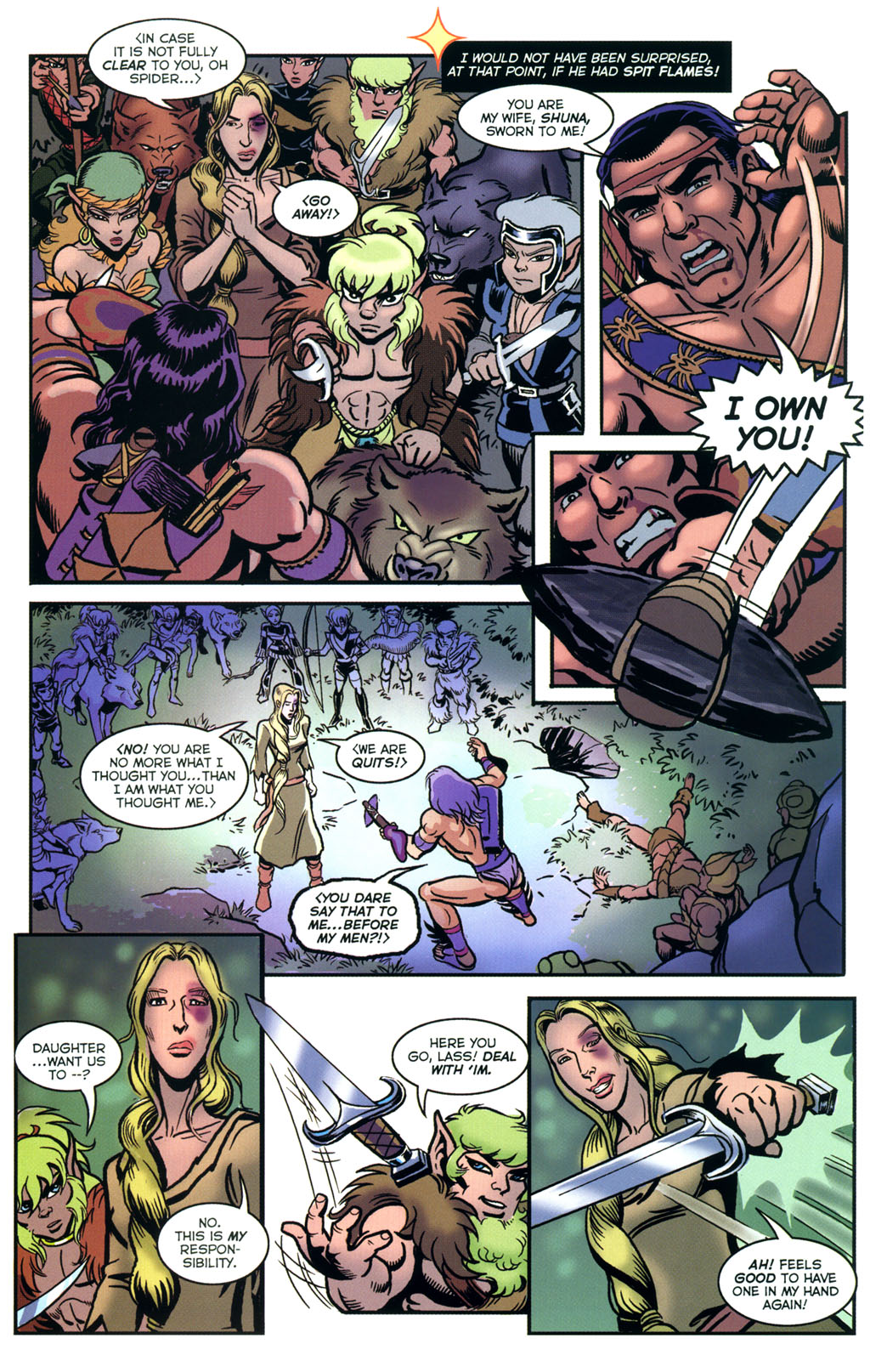 Read online Elfquest: The Searcher and the Sword comic -  Issue # TPB - 92