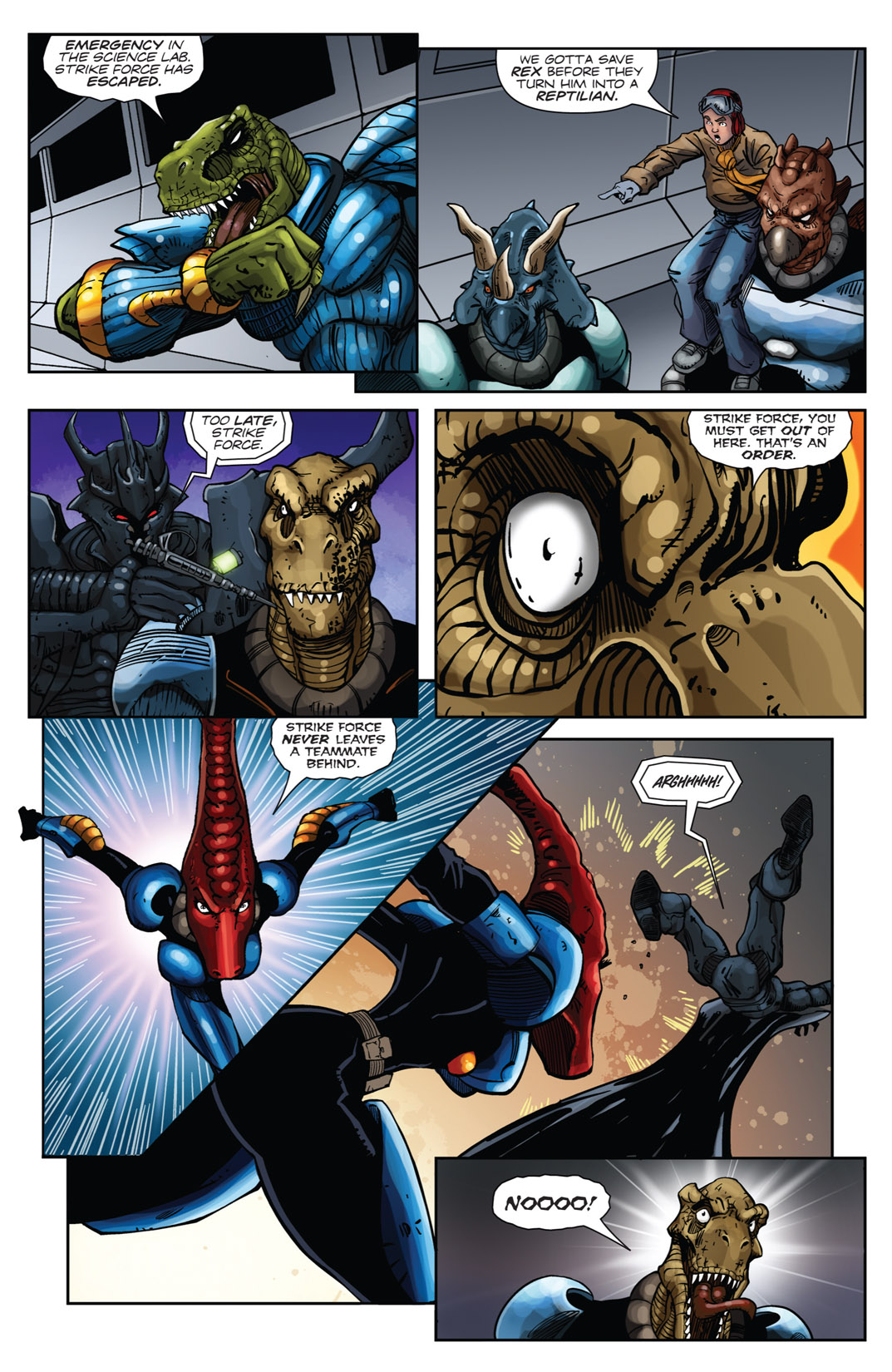 Read online Jurassic StrikeForce 5 comic -  Issue # _TPB - 105