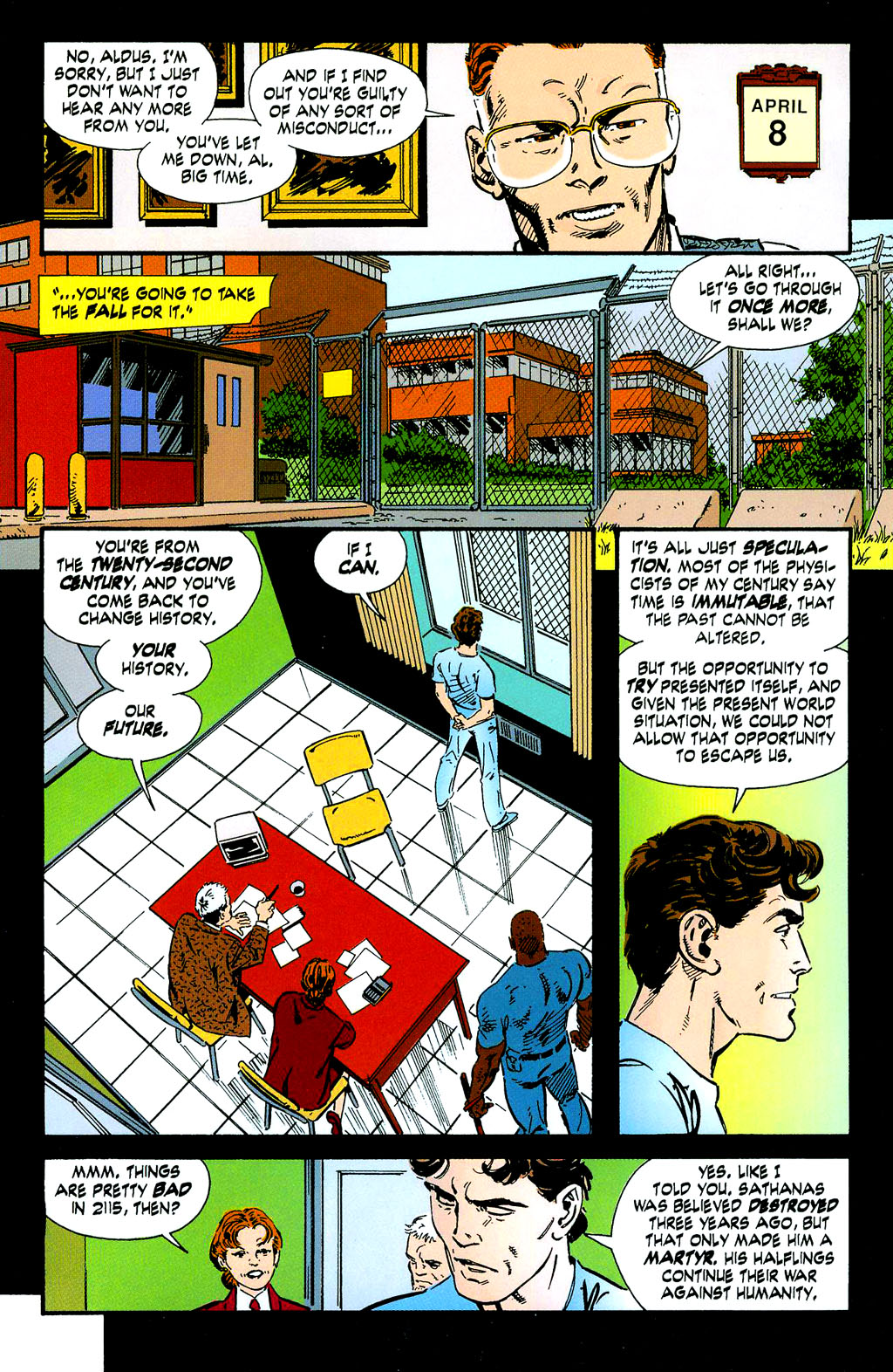 Read online John Byrne's Next Men (1992) comic -  Issue # TPB 3 - 121