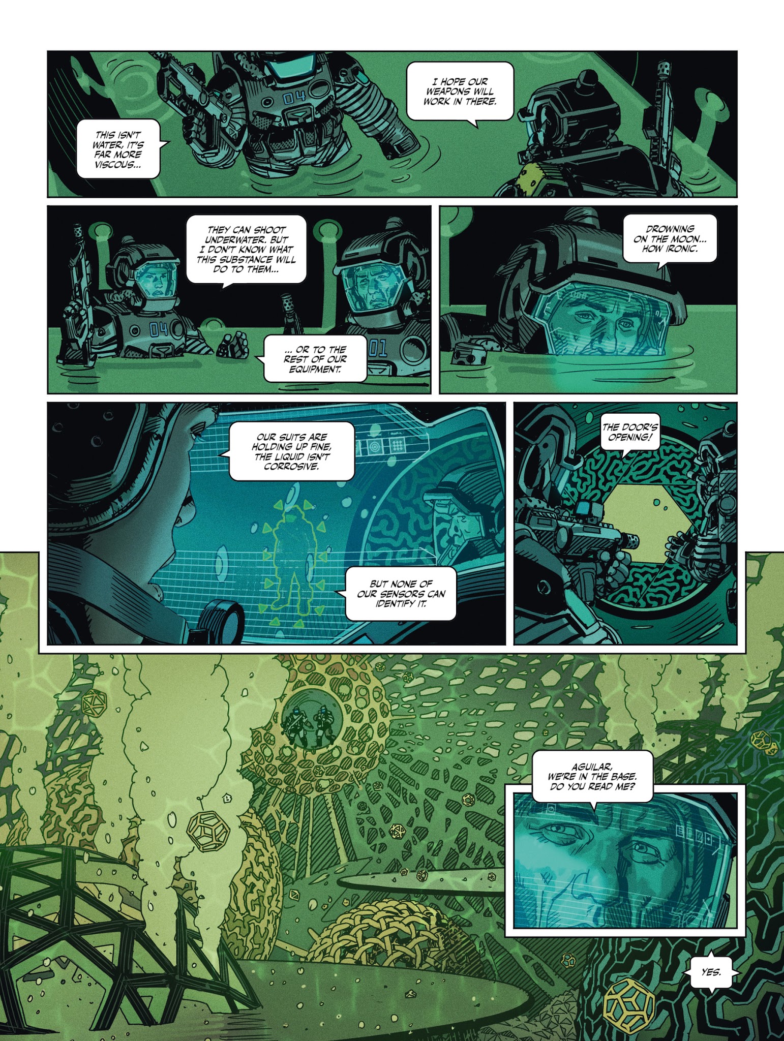 Read online Exo comic -  Issue #3 - 22