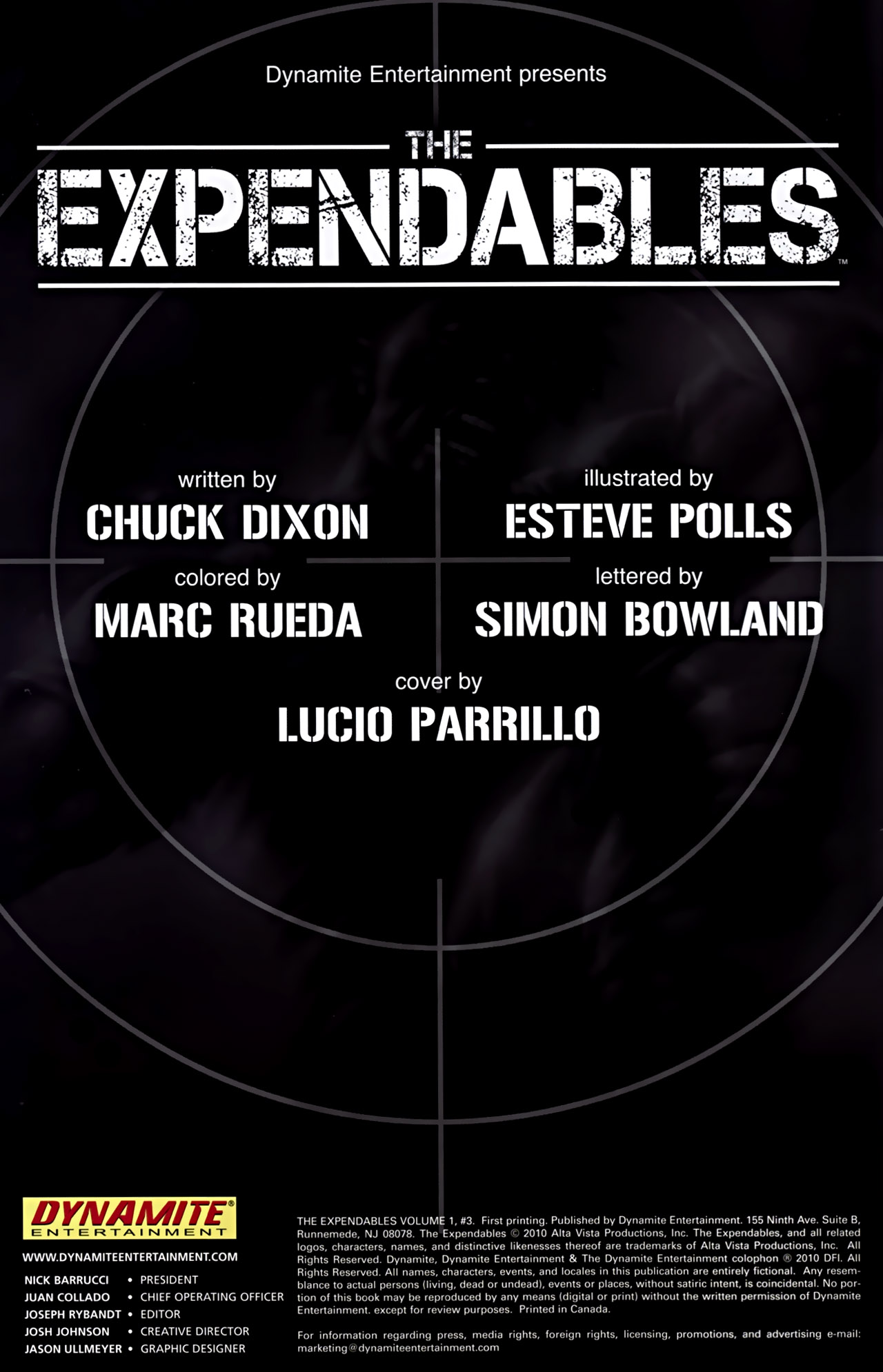 Read online The Expendables comic -  Issue #3 - 2