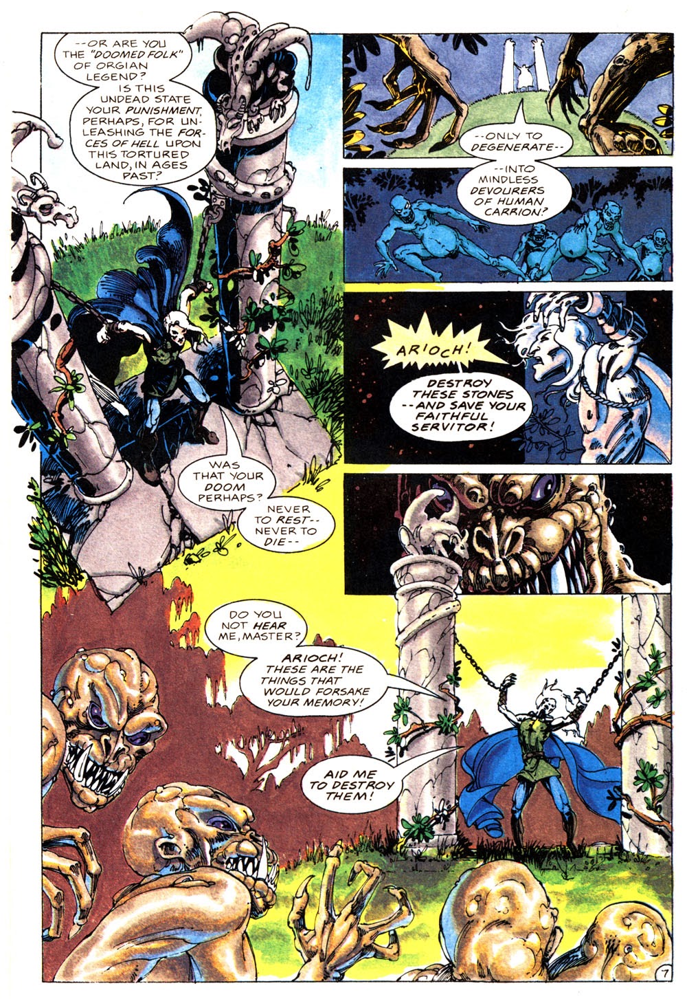 Read online Elric: The Bane of the Black Sword comic -  Issue #4 - 9