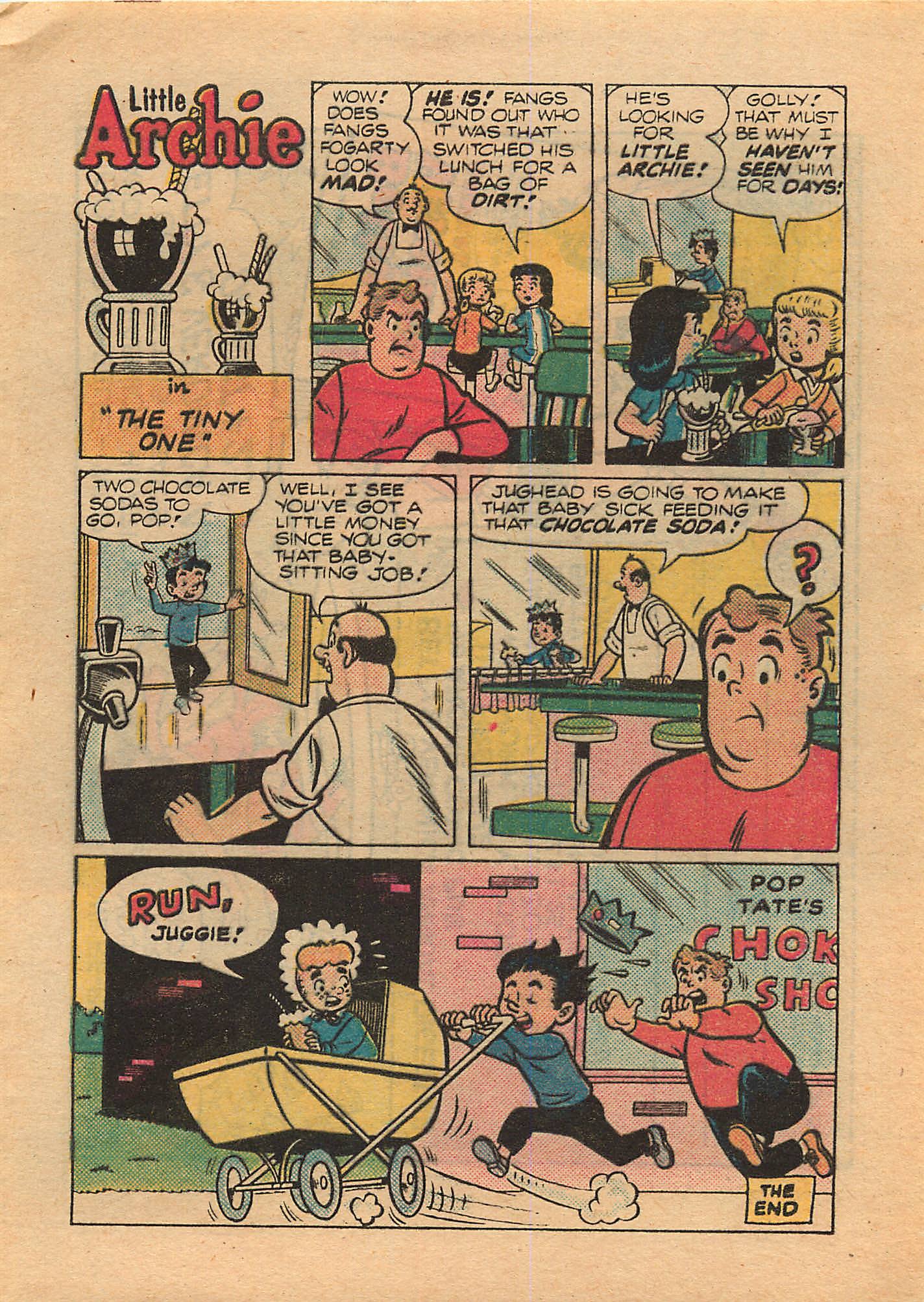 Read online Little Archie Comics Digest Magazine comic -  Issue #9 - 128