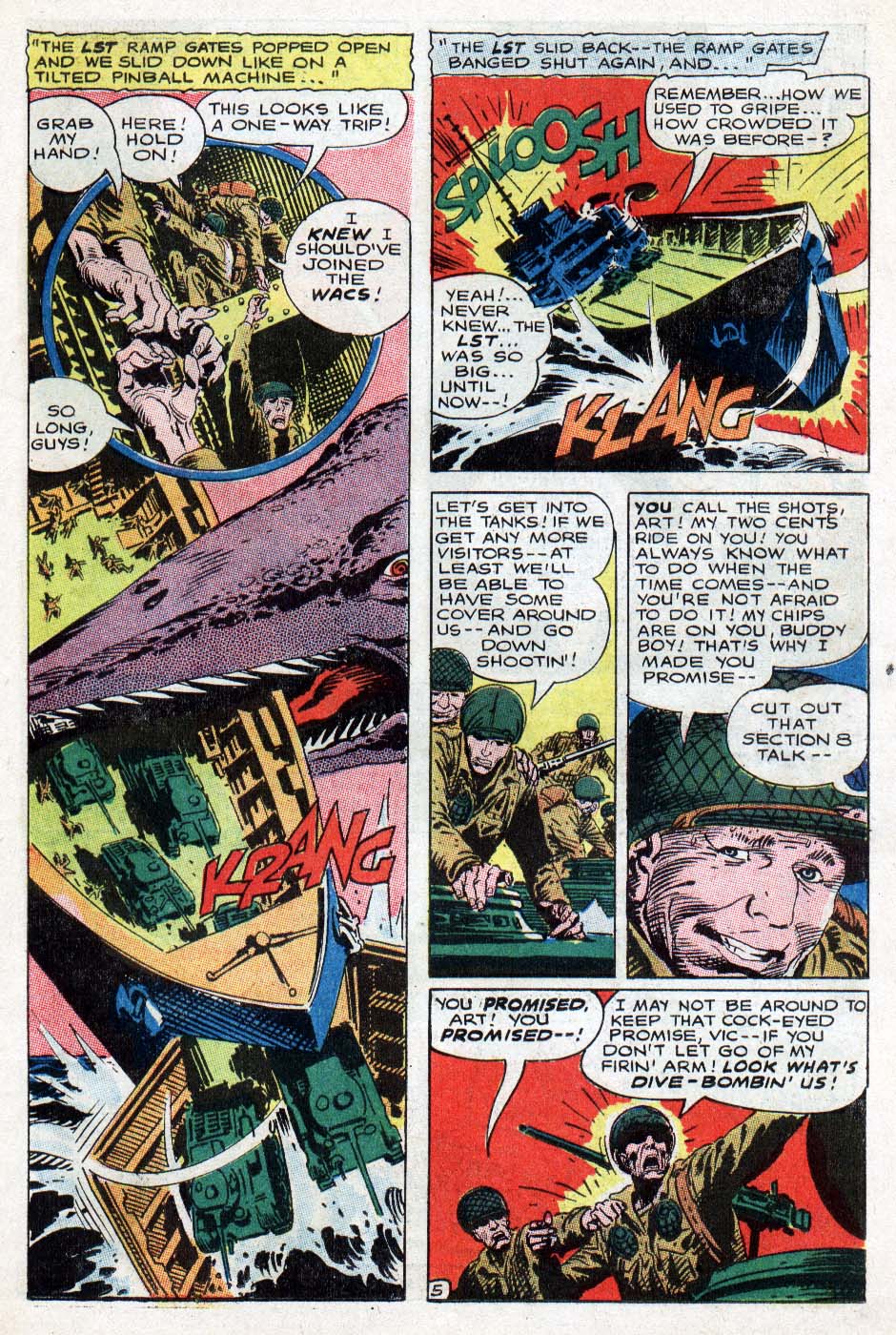 Read online Star Spangled War Stories (1952) comic -  Issue #124 - 6