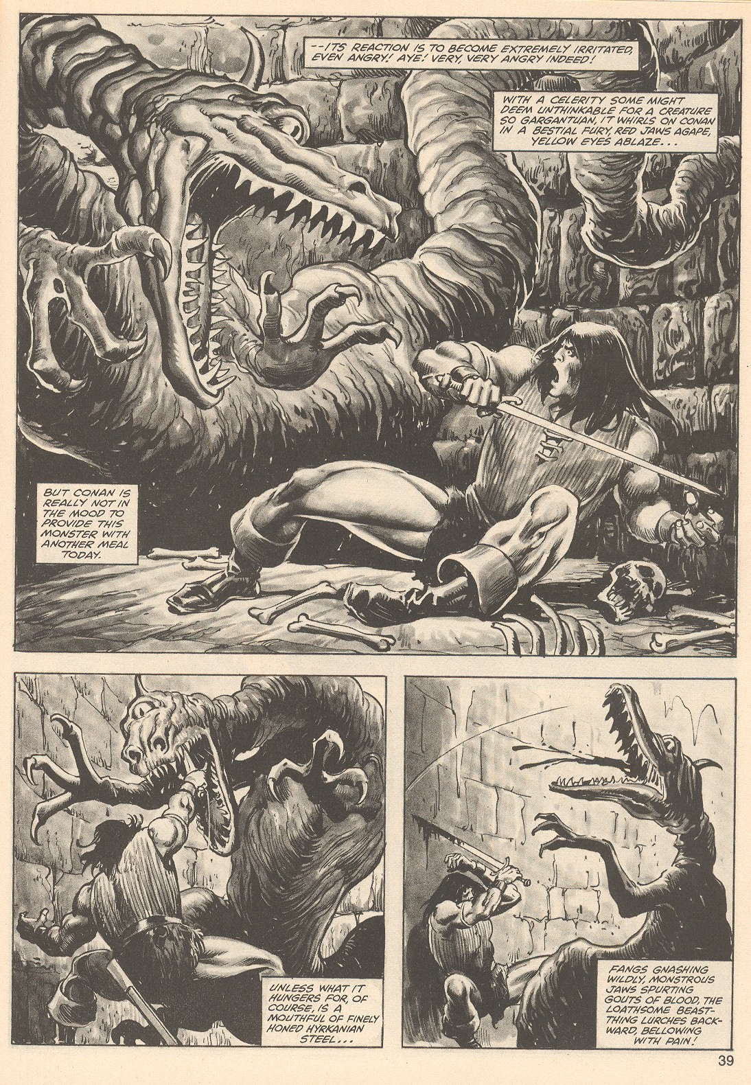 Read online The Savage Sword Of Conan comic -  Issue #76 - 39