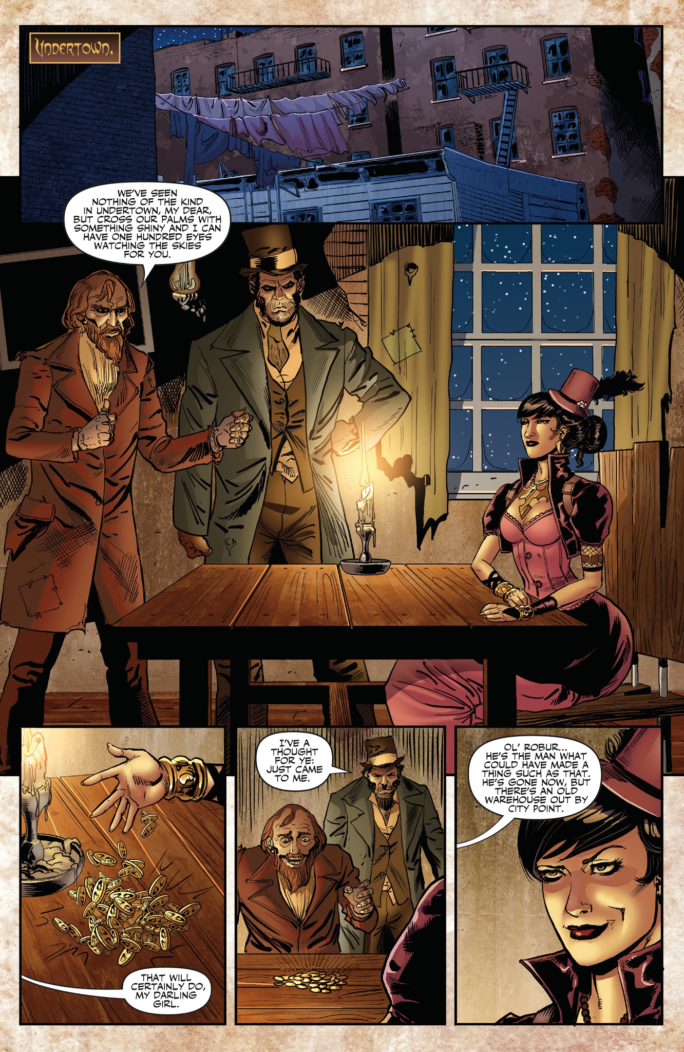 Read online Legenderry: Vampirella comic -  Issue # _TPB - 45