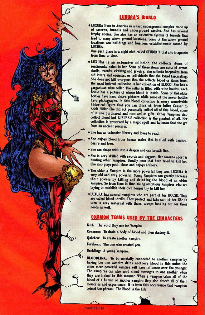 Read online The Vampress Luxura comic -  Issue # Full - 21