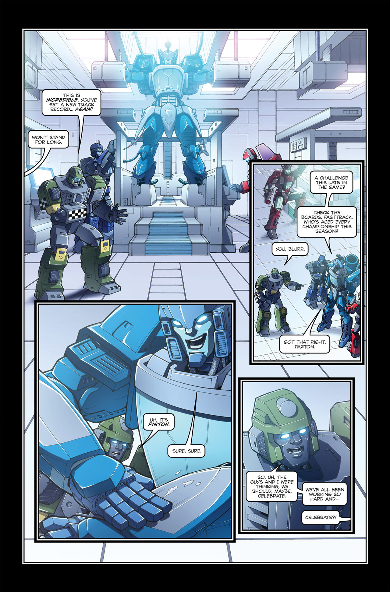 Read online Transformers Spotlight: Blurr comic -  Issue # Full - 7