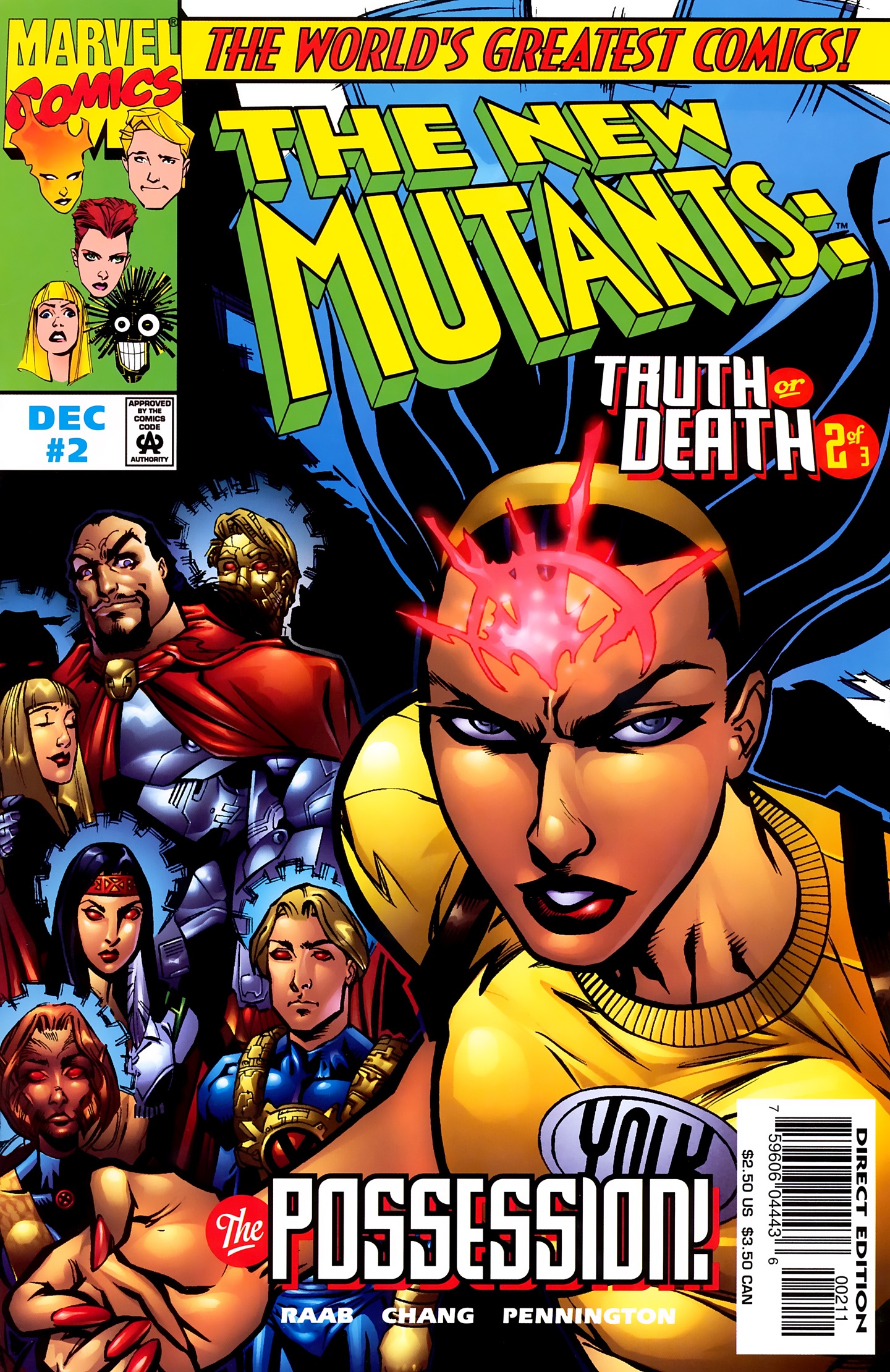 Read online New Mutants: Truth or Death comic -  Issue #2 - 1