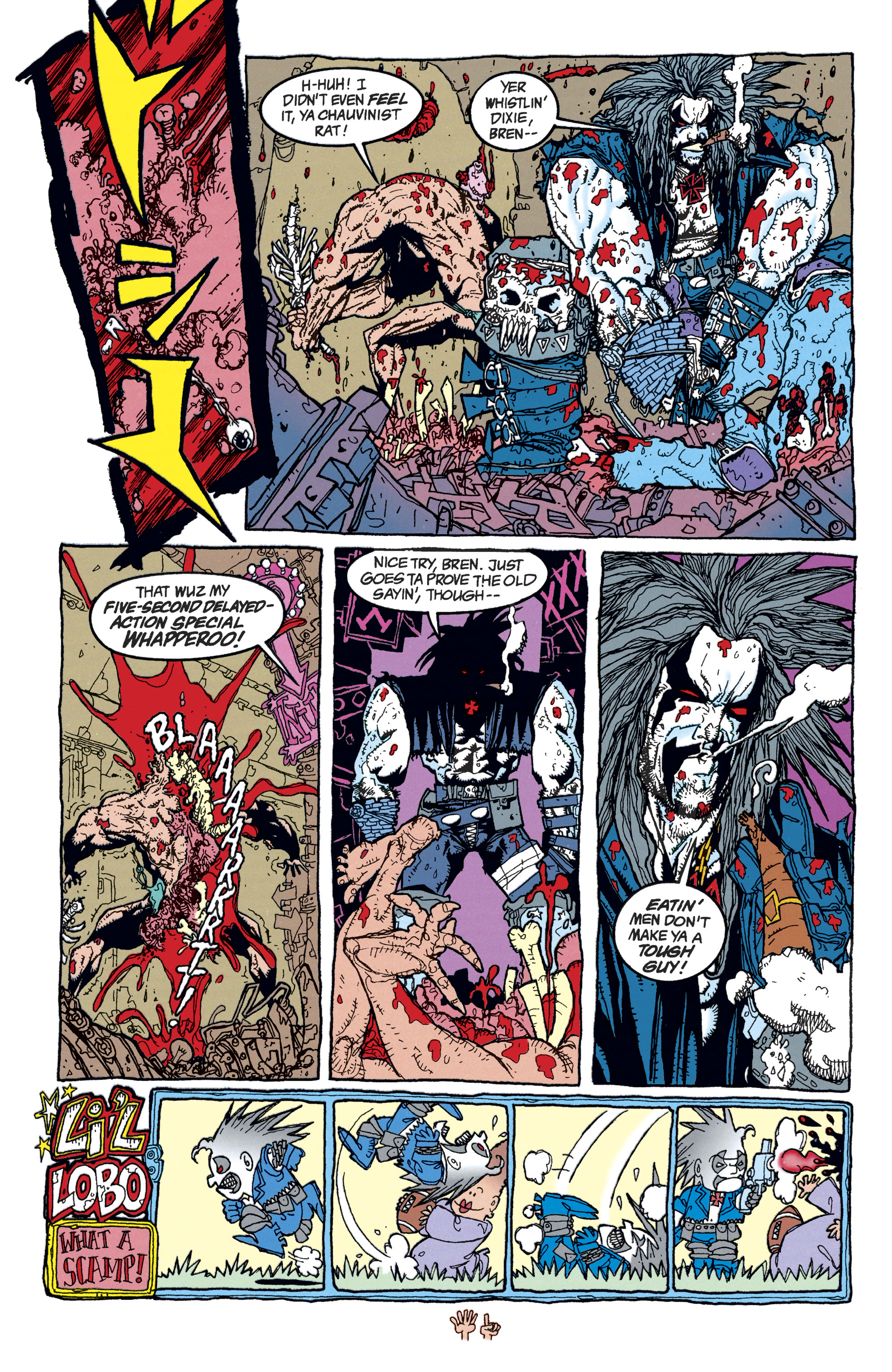 Read online Lobo by Keith Giffen & Alan Grant comic -  Issue # TPB 2 (Part 1) - 12