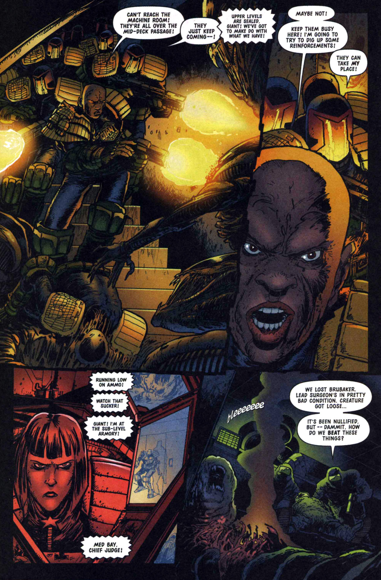 Read online Judge Dredd Vs. Aliens:  Incubus comic -  Issue #3 - 20