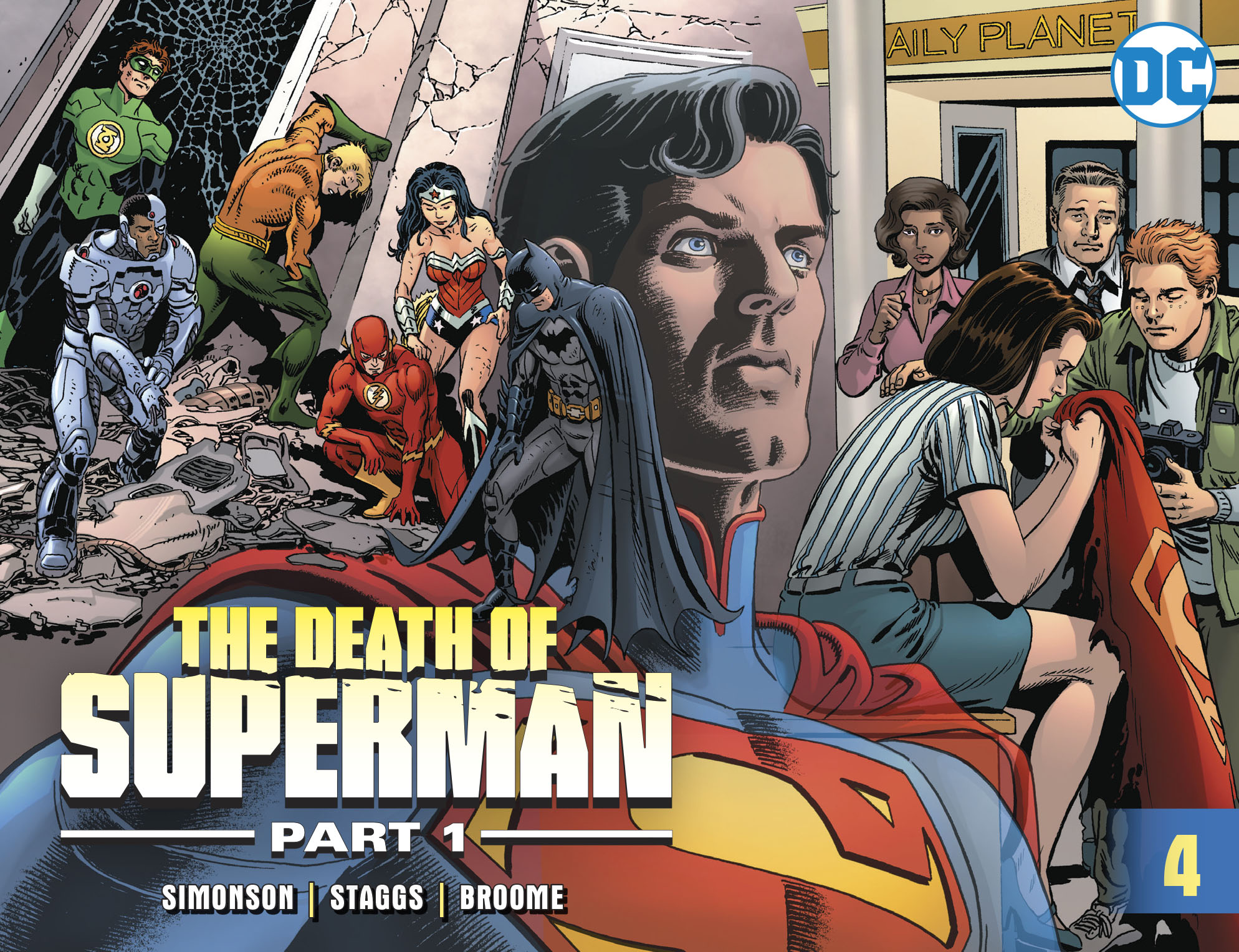 Read online The Death of Superman (2018) comic -  Issue #4 - 1