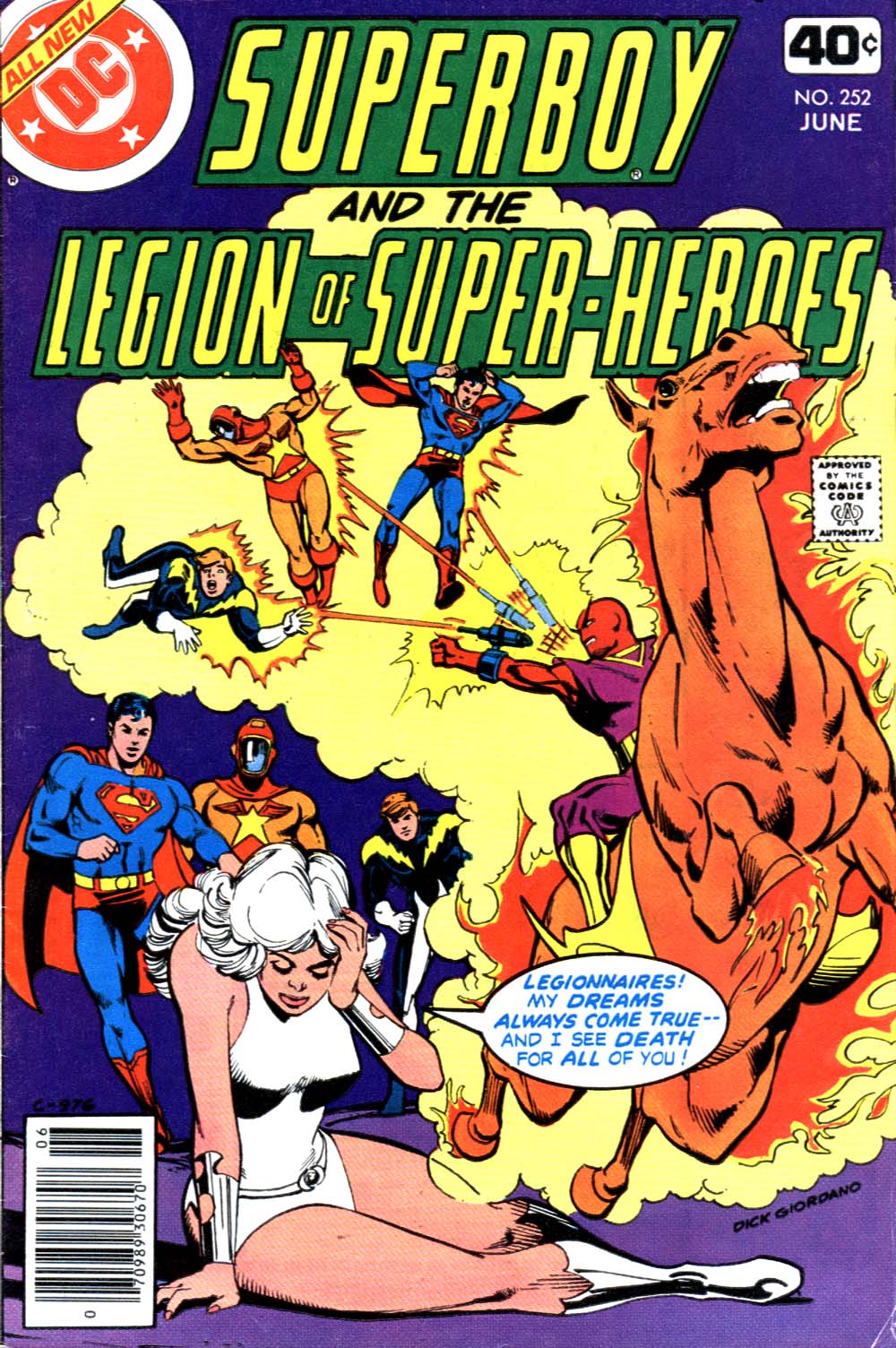 Read online Superboy and the Legion of Super-Heroes (1977) comic -  Issue #252 - 1