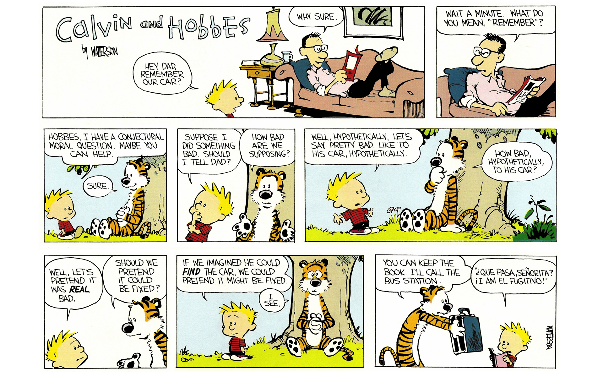 Read online Calvin and Hobbes comic -  Issue #1 - 89