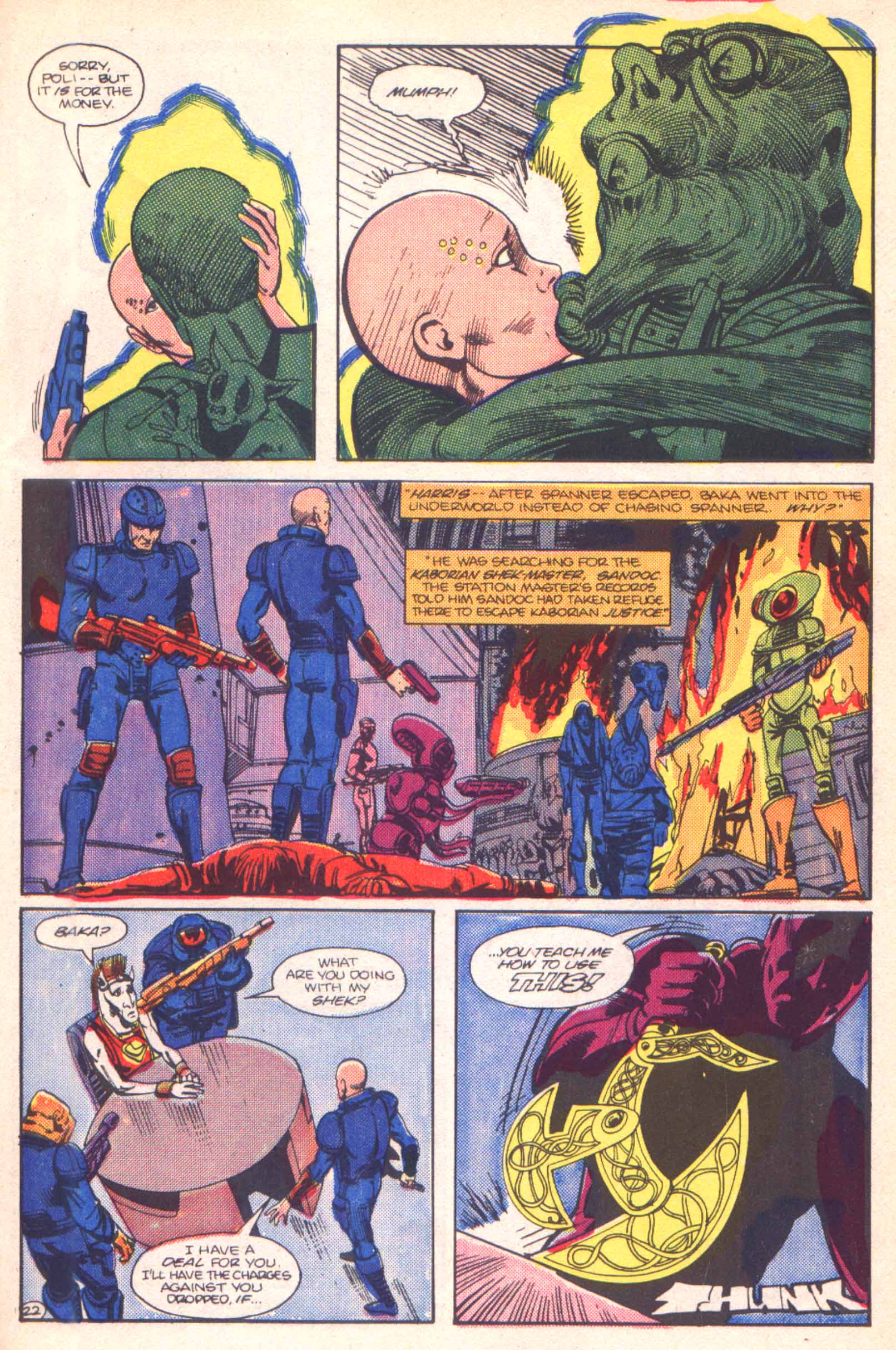 Read online Spanner's Galaxy comic -  Issue #4 - 23