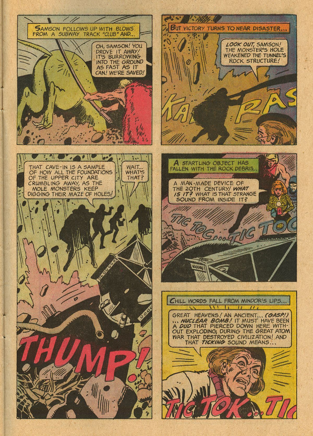 Read online Mighty Samson (1964) comic -  Issue #21 - 29