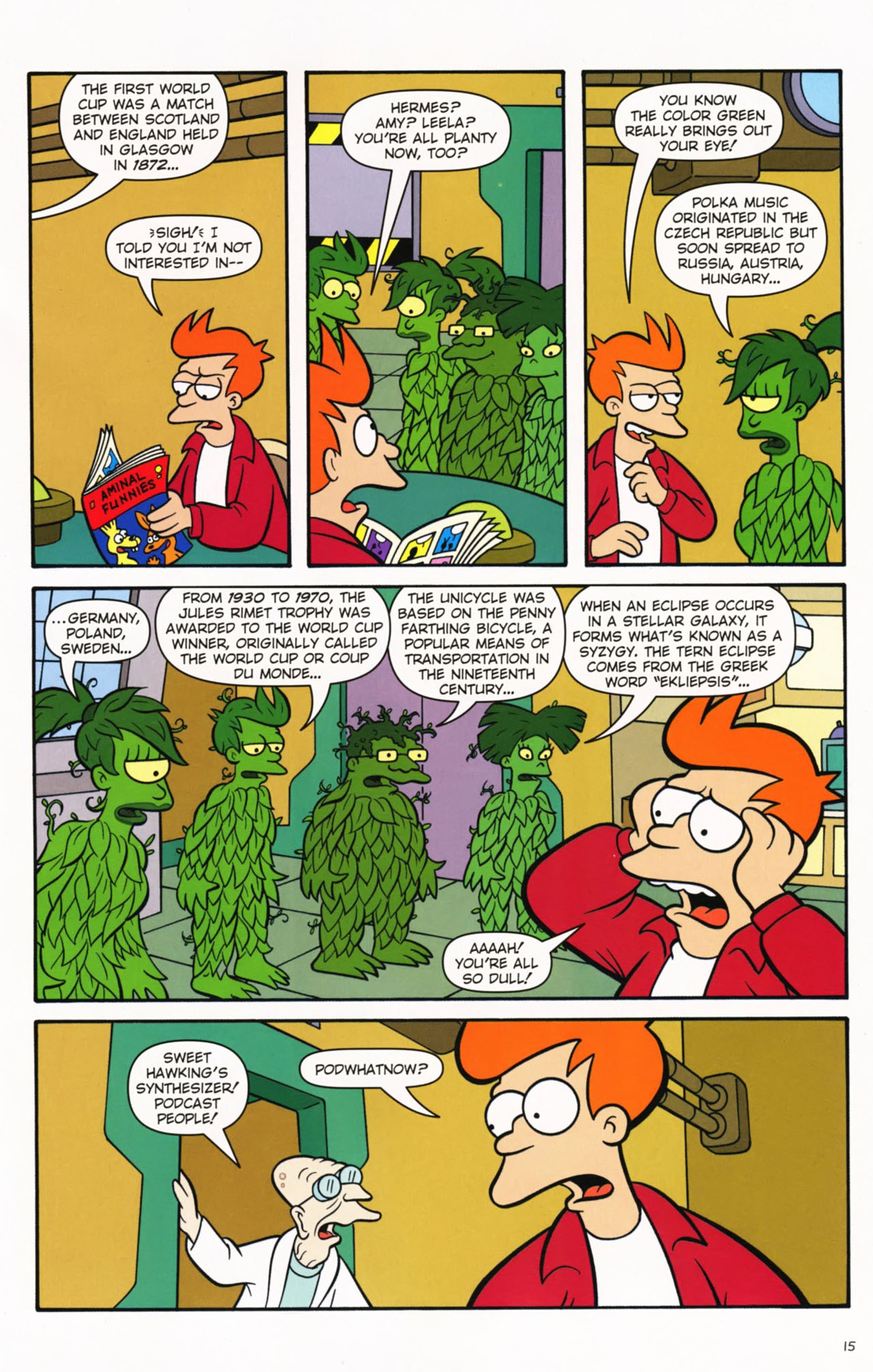 Read online Futurama Comics comic -  Issue #48 - 14