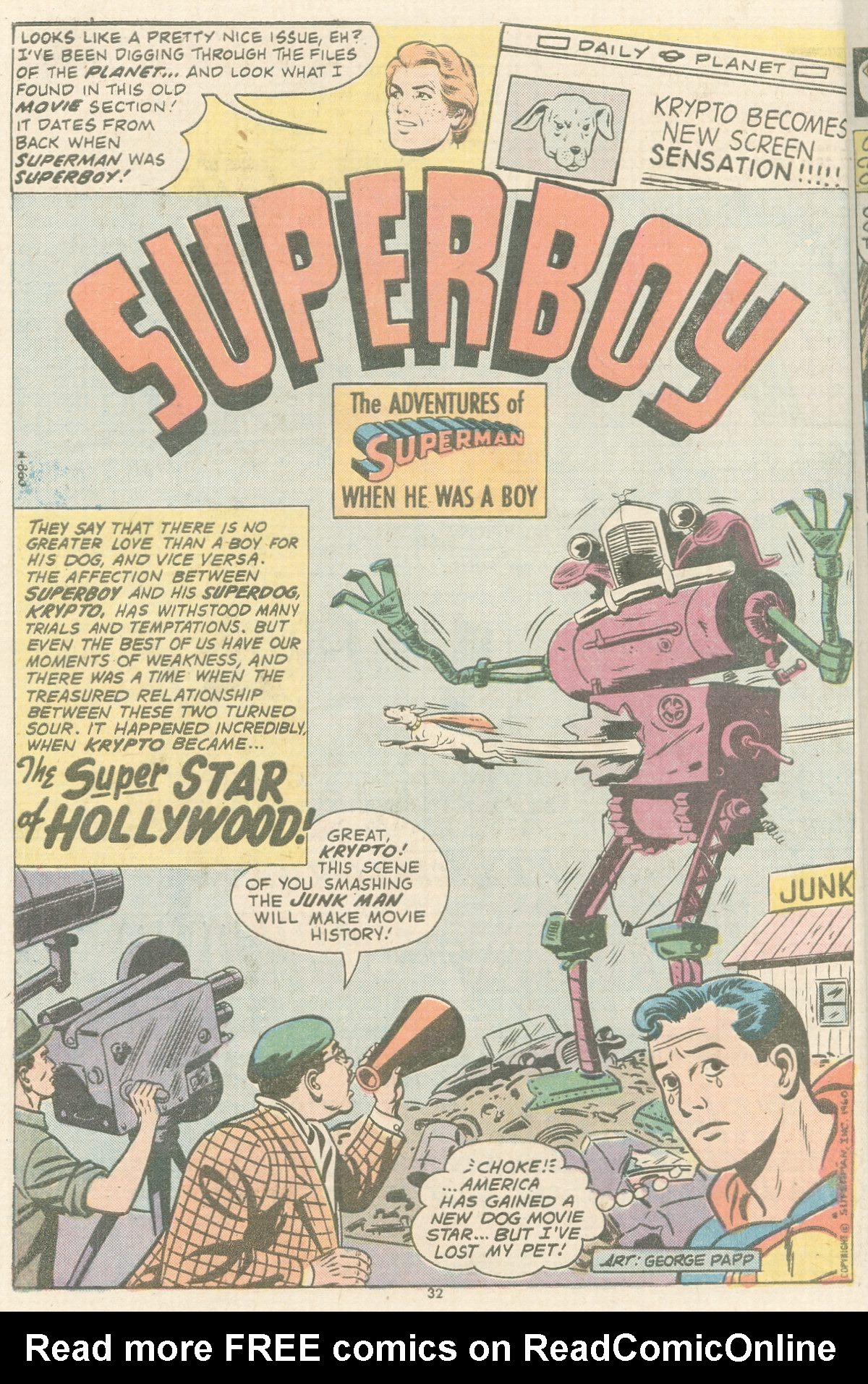 Read online The Superman Family comic -  Issue #164 - 32