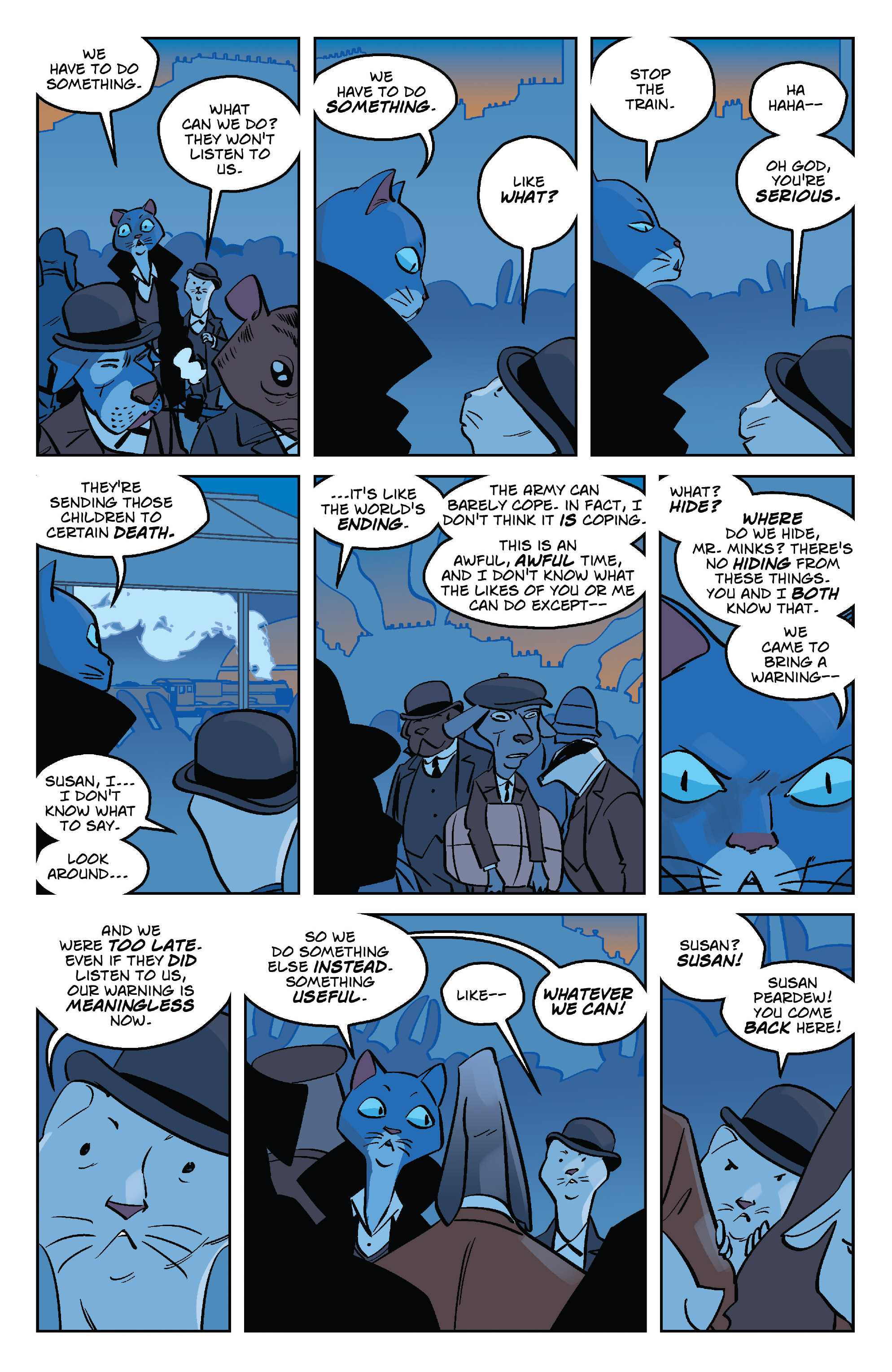 Read online Wild's End: Journey's End comic -  Issue # TPB (Part 1) - 17