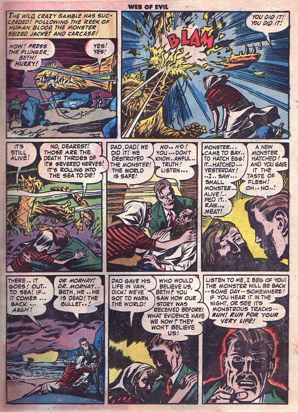 Read online Web of Evil comic -  Issue #4 - 11